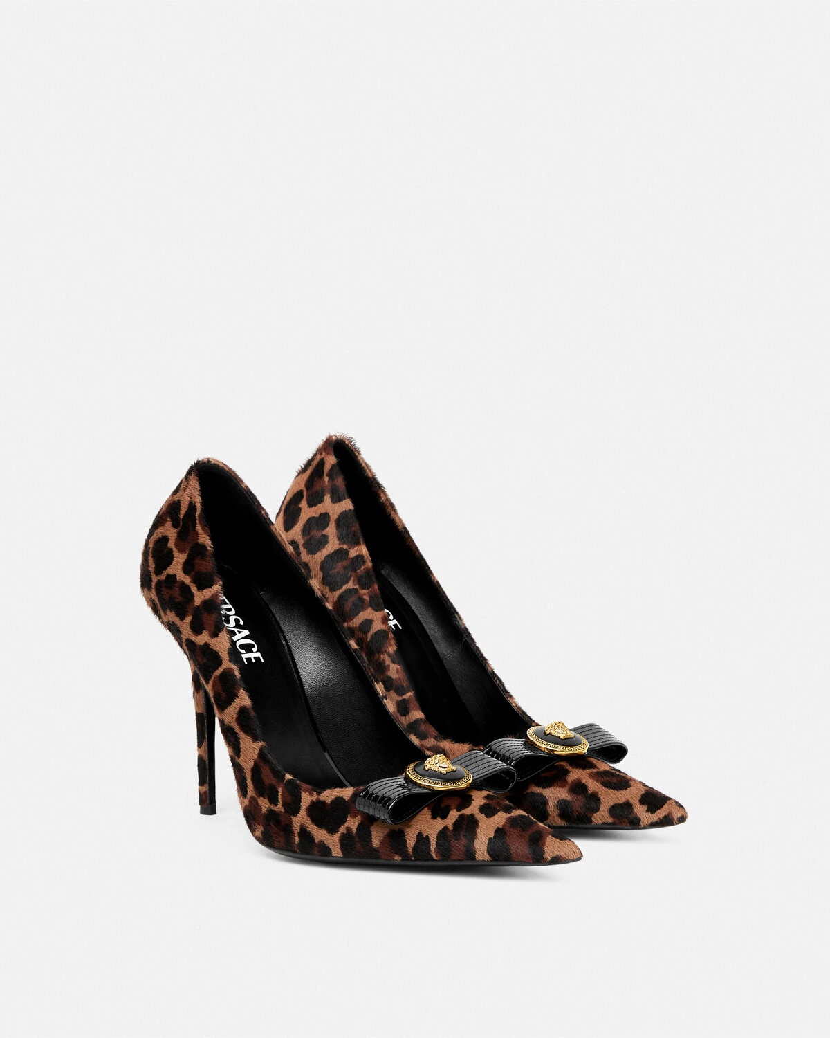 Leopard Gianni Ribbon Pumps 110 mm - 2