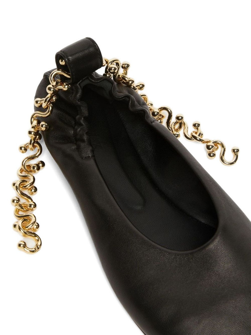 Nuraghe chain-detail ballet flats 4