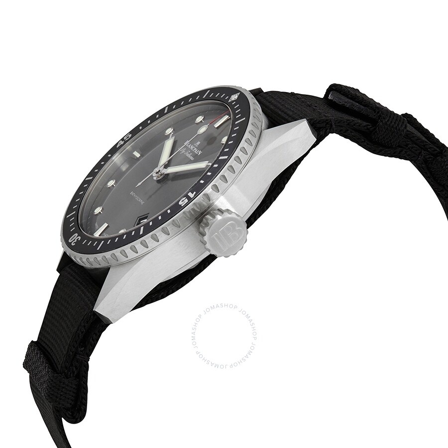 Blancpain Fifty Fathoms Bathyscaphe Meteor Grey Dial Automatic Men's Watch 5000-1110-NABA - 2