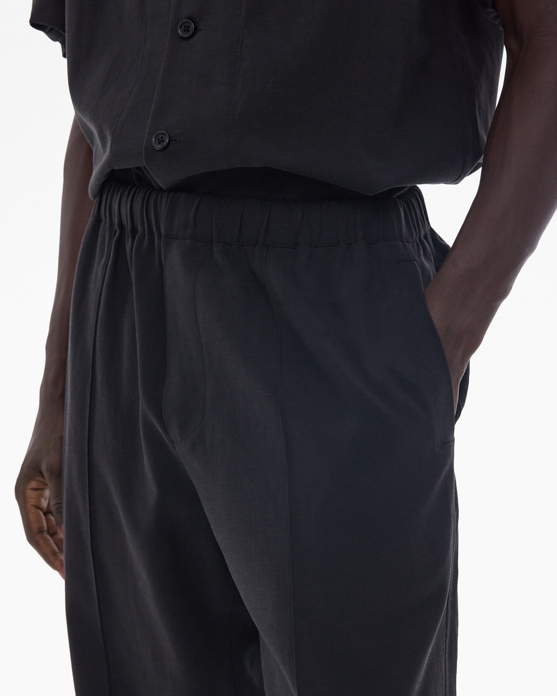 COTTON-LINEN CORE PANT - 6