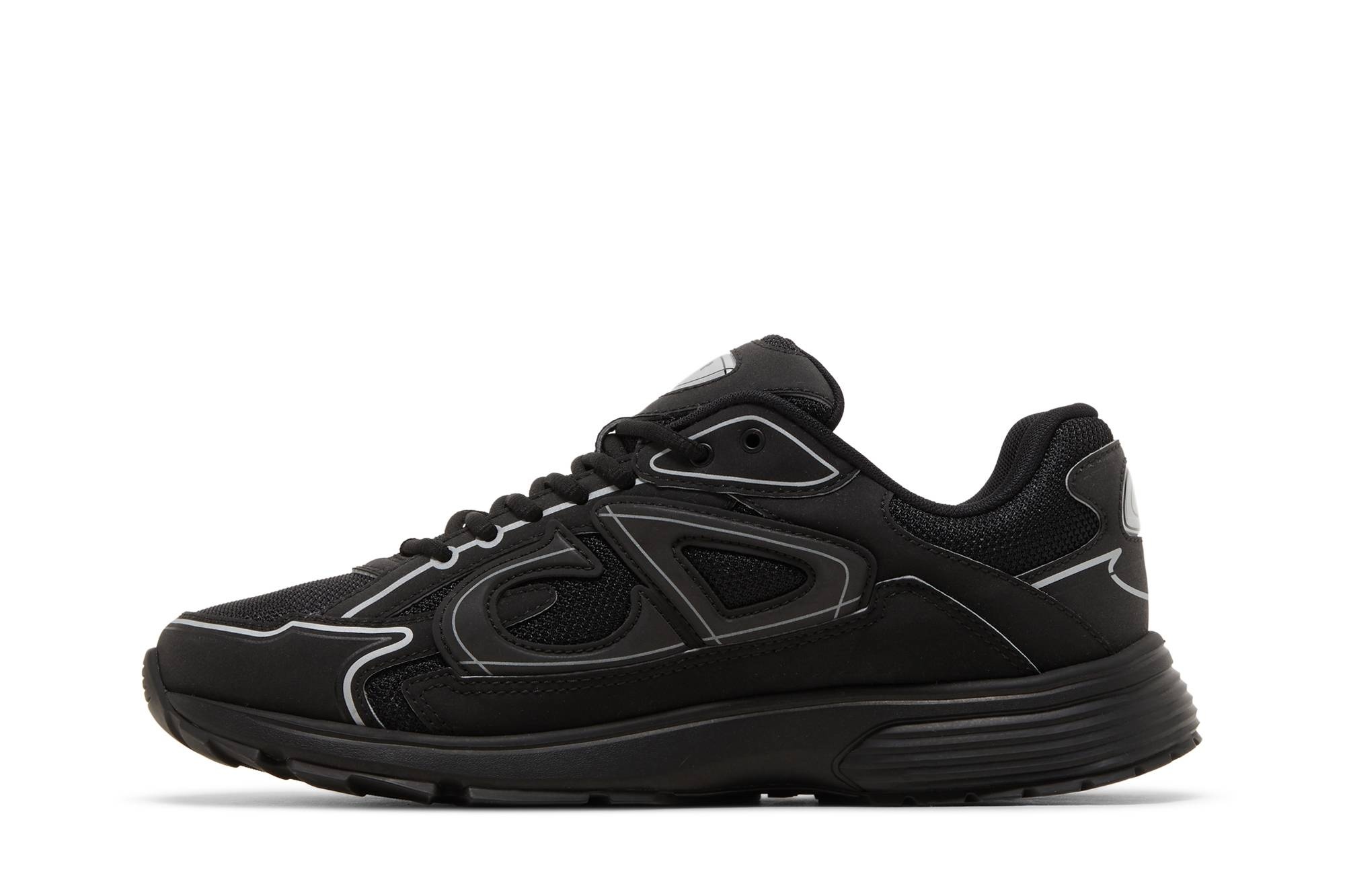 新品未使用品　Dior B30 black Size 10 - Dior B30 Triple Black Reflective CD30 - Super