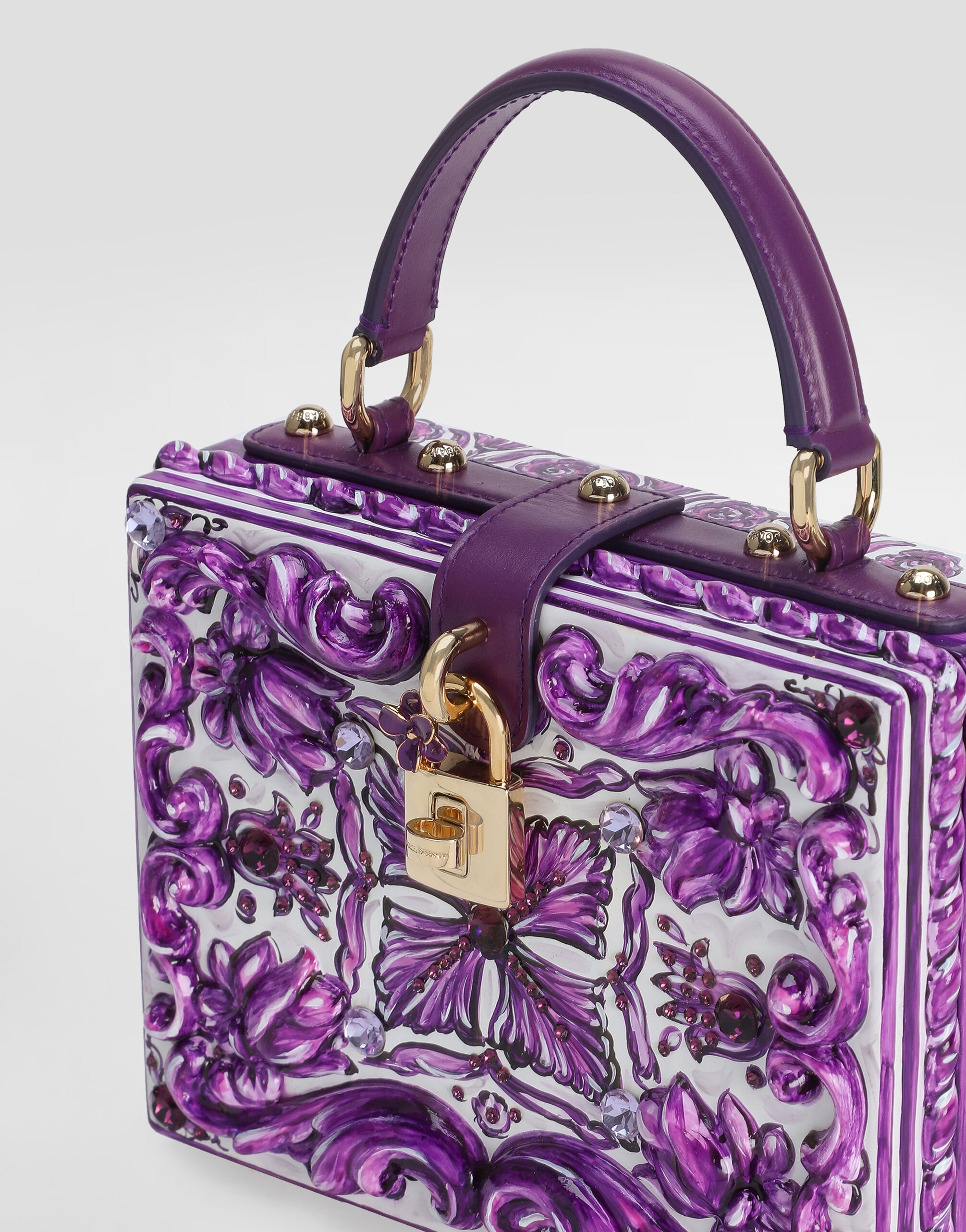 Dolce Box Majolica resin handbag - 6