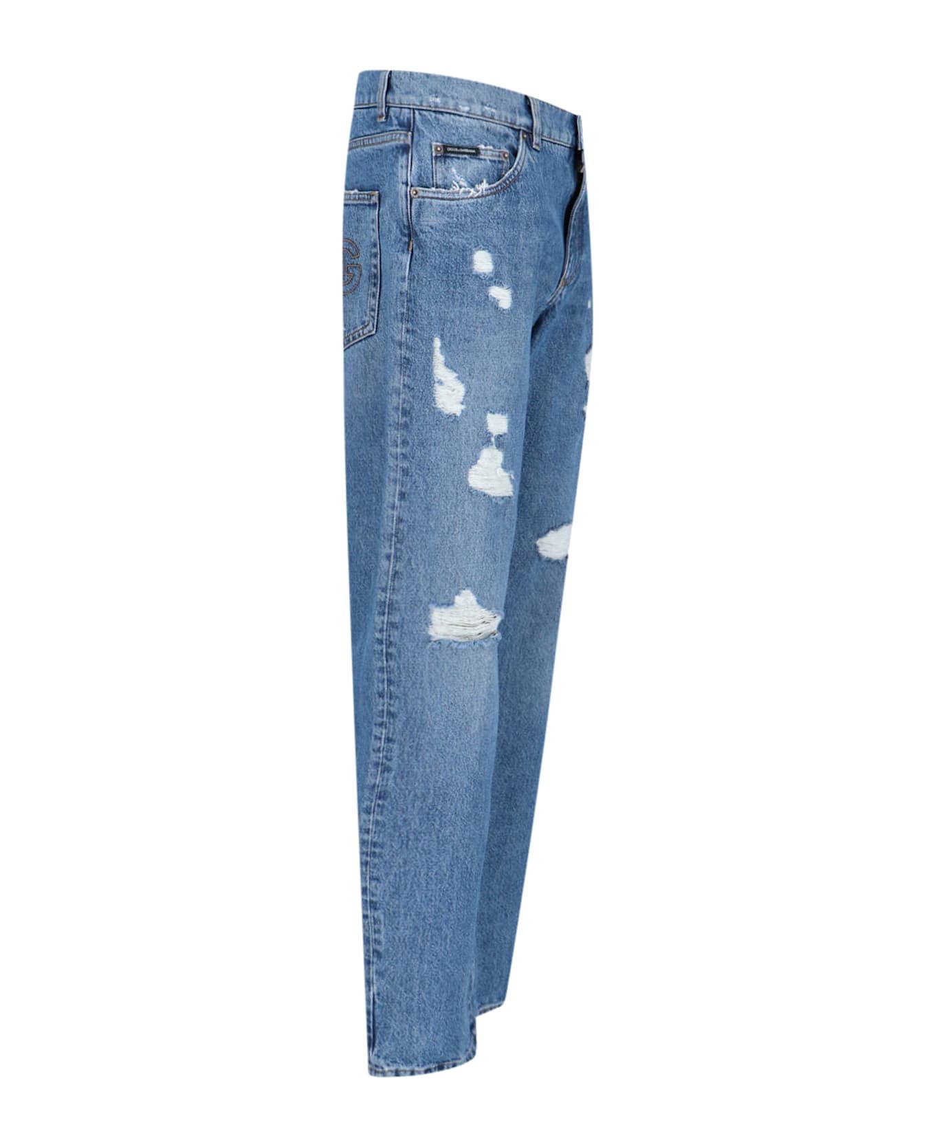 'vintage' Straight Jeans - 3