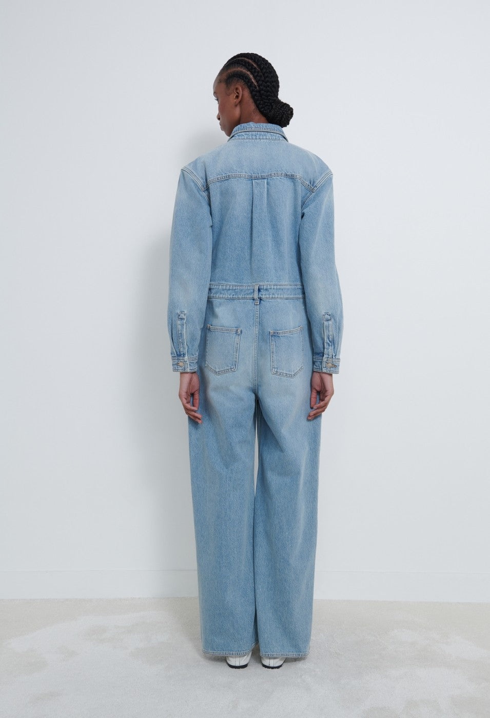 Panay Denim Jumpsuit - 3