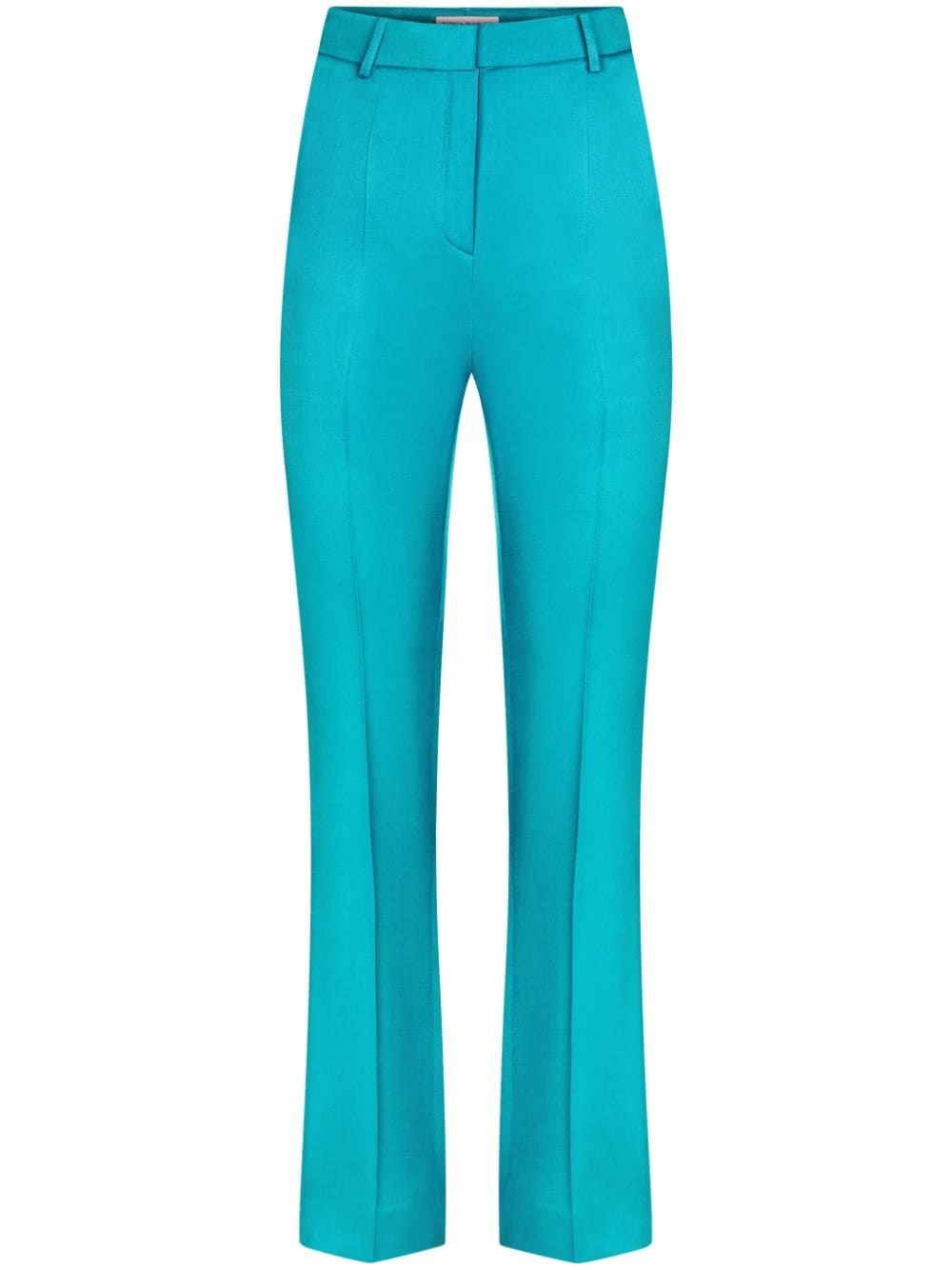 Cady slim-fit satin trousers - 1