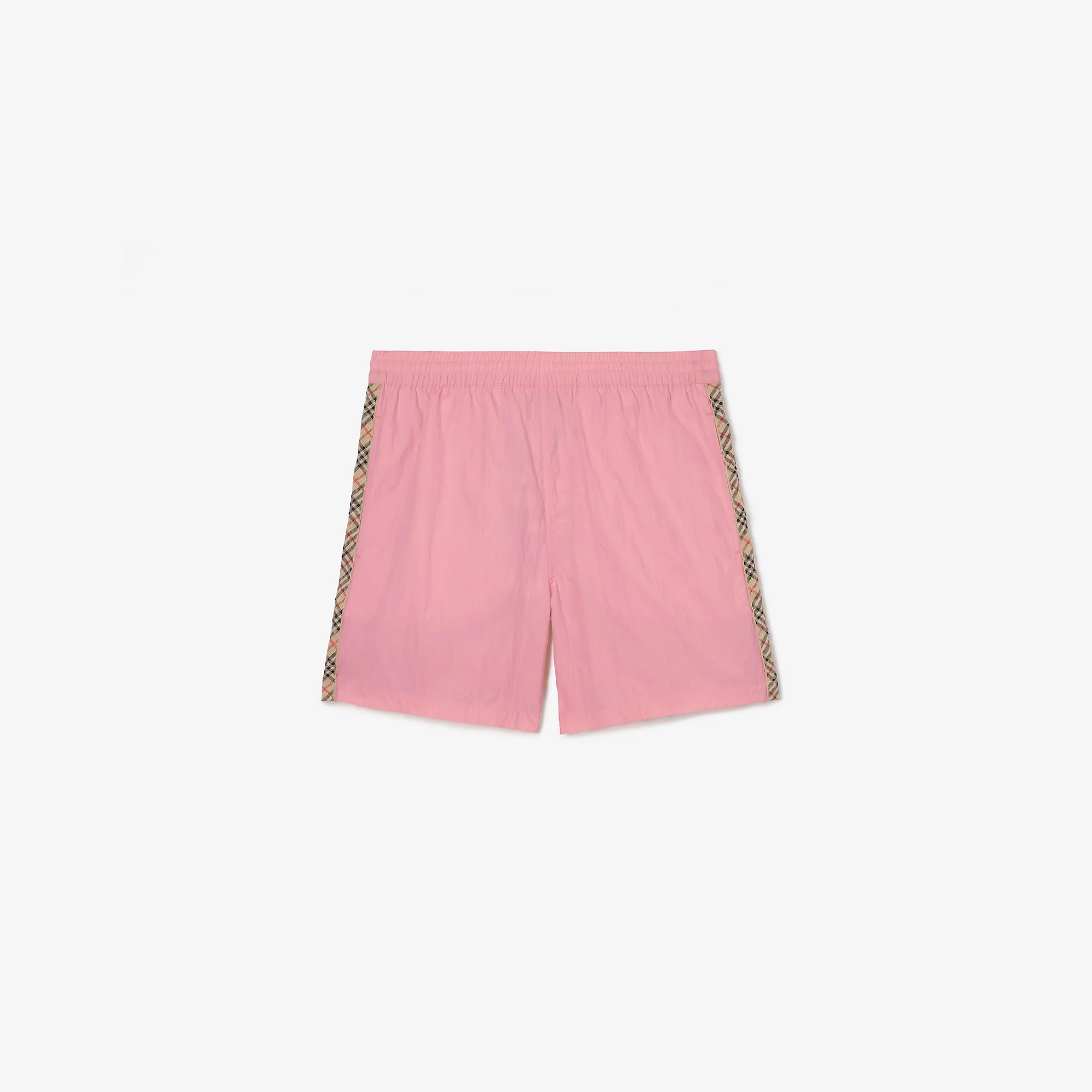 Check Trim Swim Shorts - 1