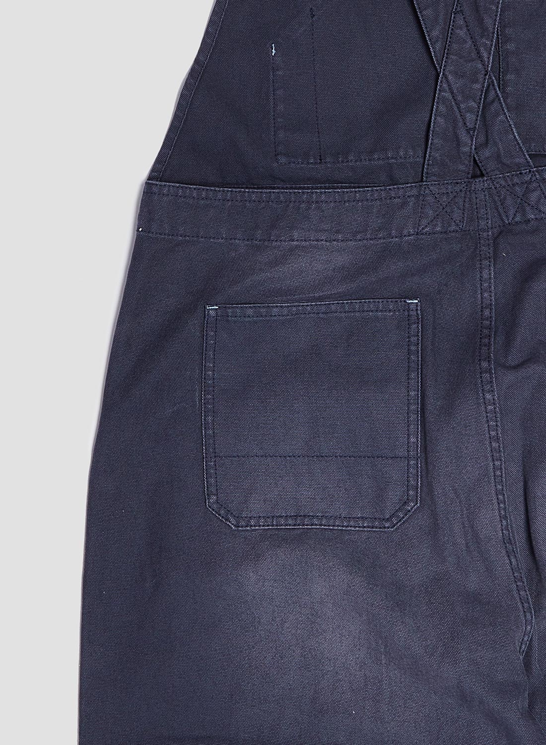 Lybro Dungaree Canvas in Black Navy - 8