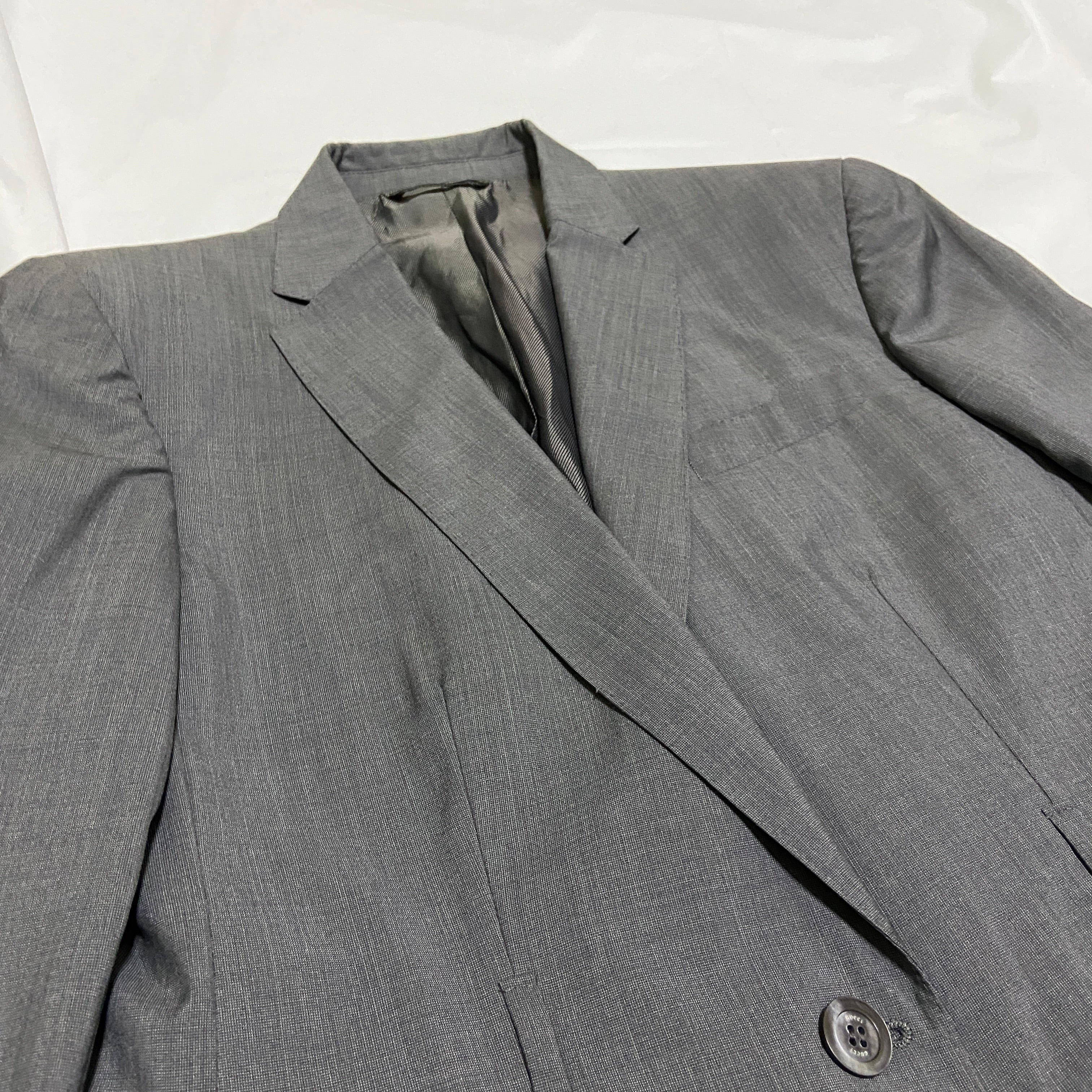Gucci 1999 grey wool suit with belt holster 42 - 8