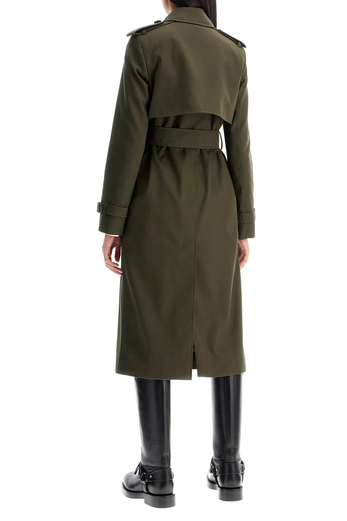 DOUBLE-BREASTED TRENCH COAT WITH - 4