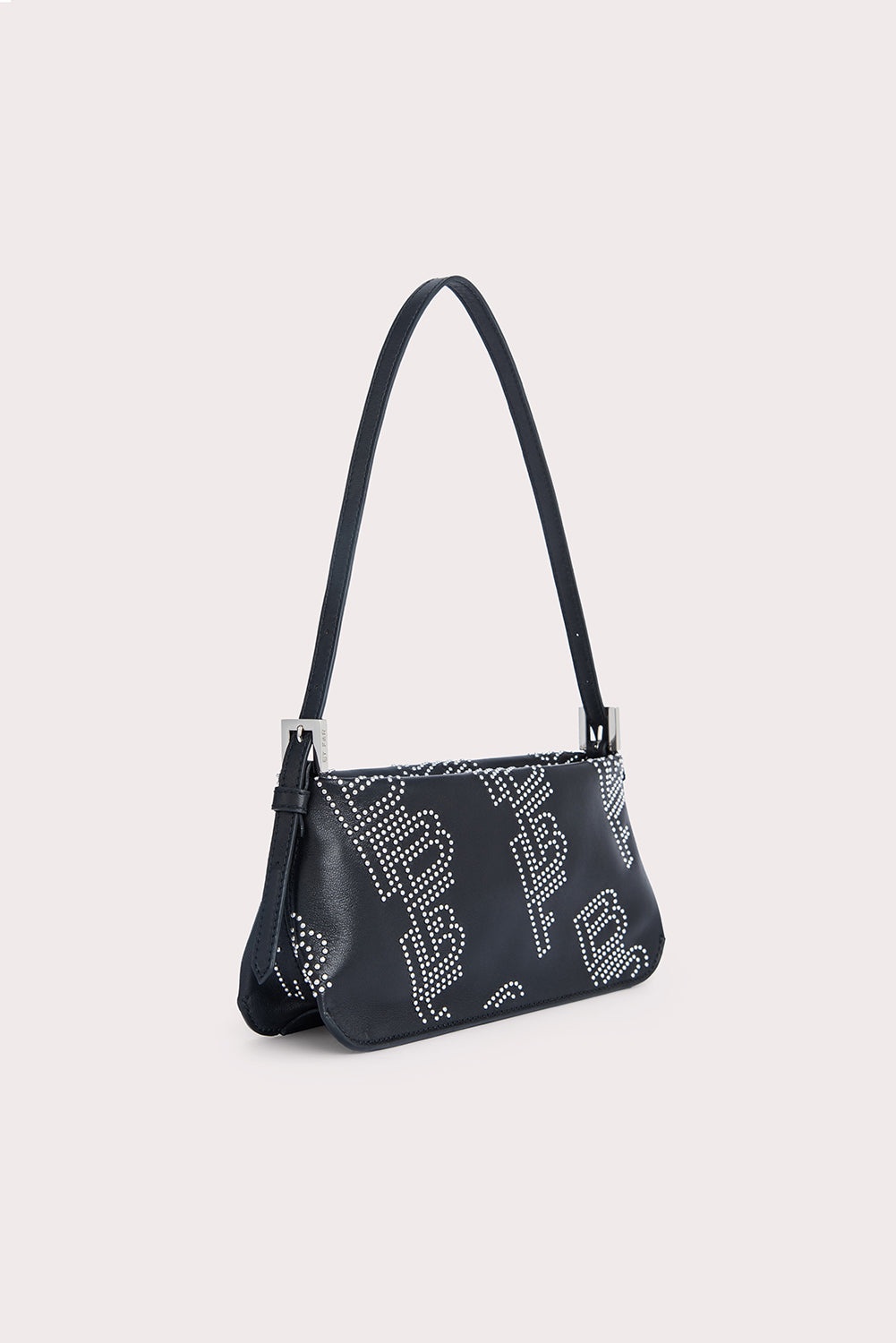 Dulce Black Stud Leather - 2