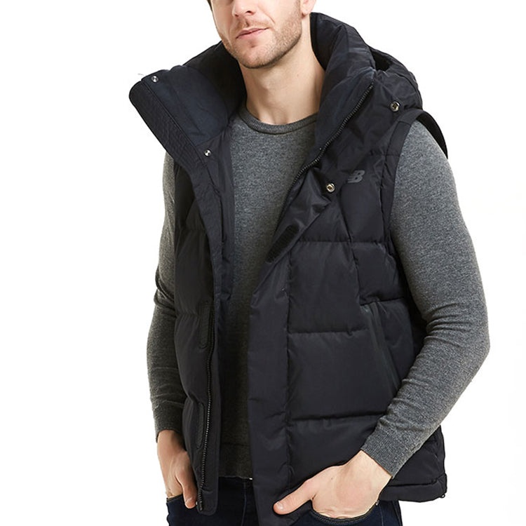 New Balance Lifestyle Long Down Parka 'Black' NP846041-BK - 6