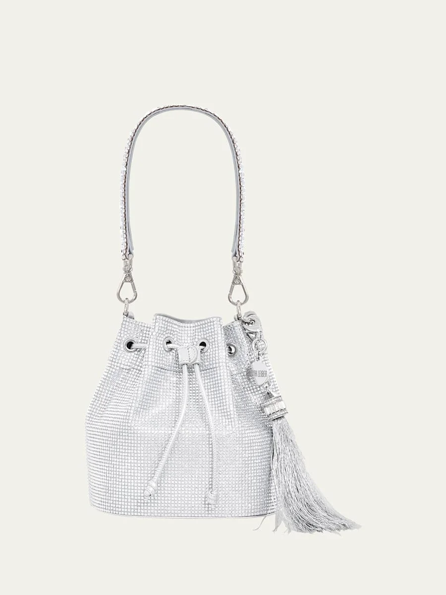 Piper Medium Crystal Bucket Bag - 1