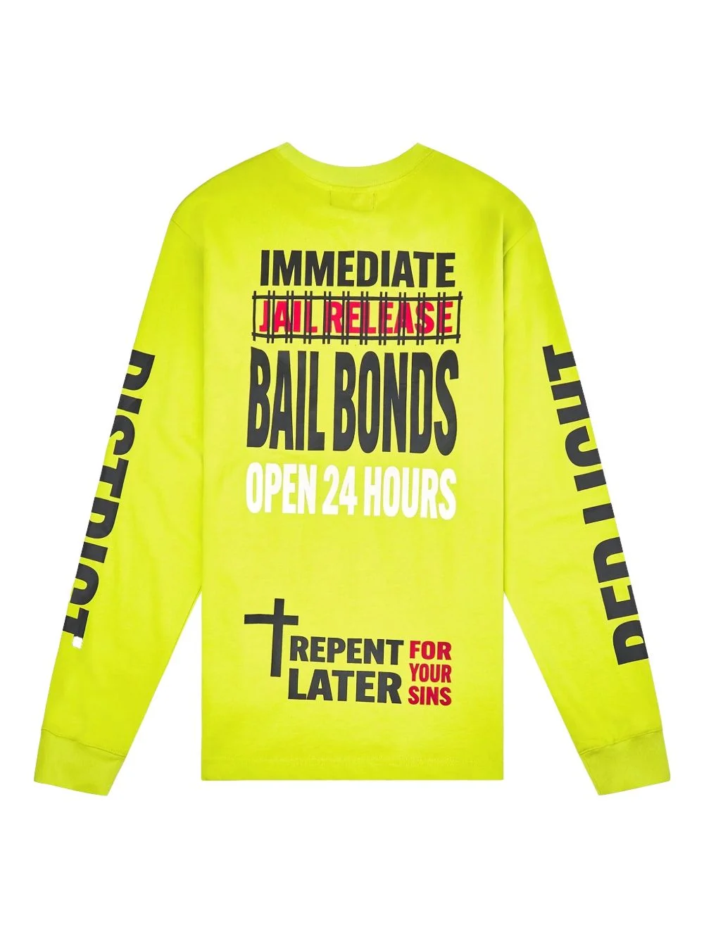 logo-print long sleeve T-shirt - 1