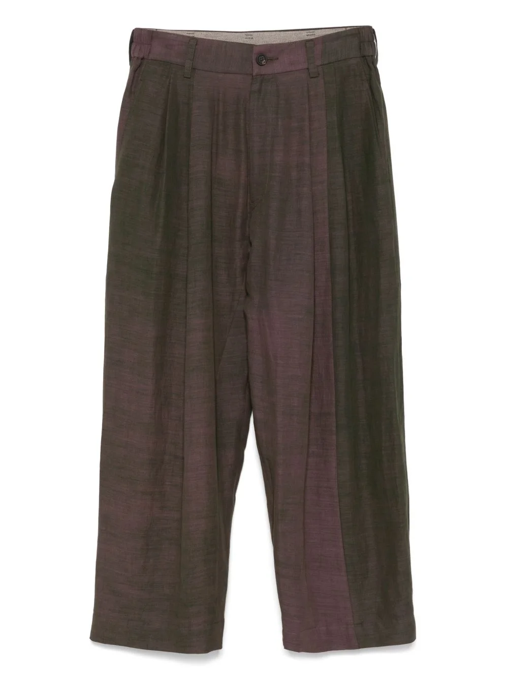 pleated trousers - 1