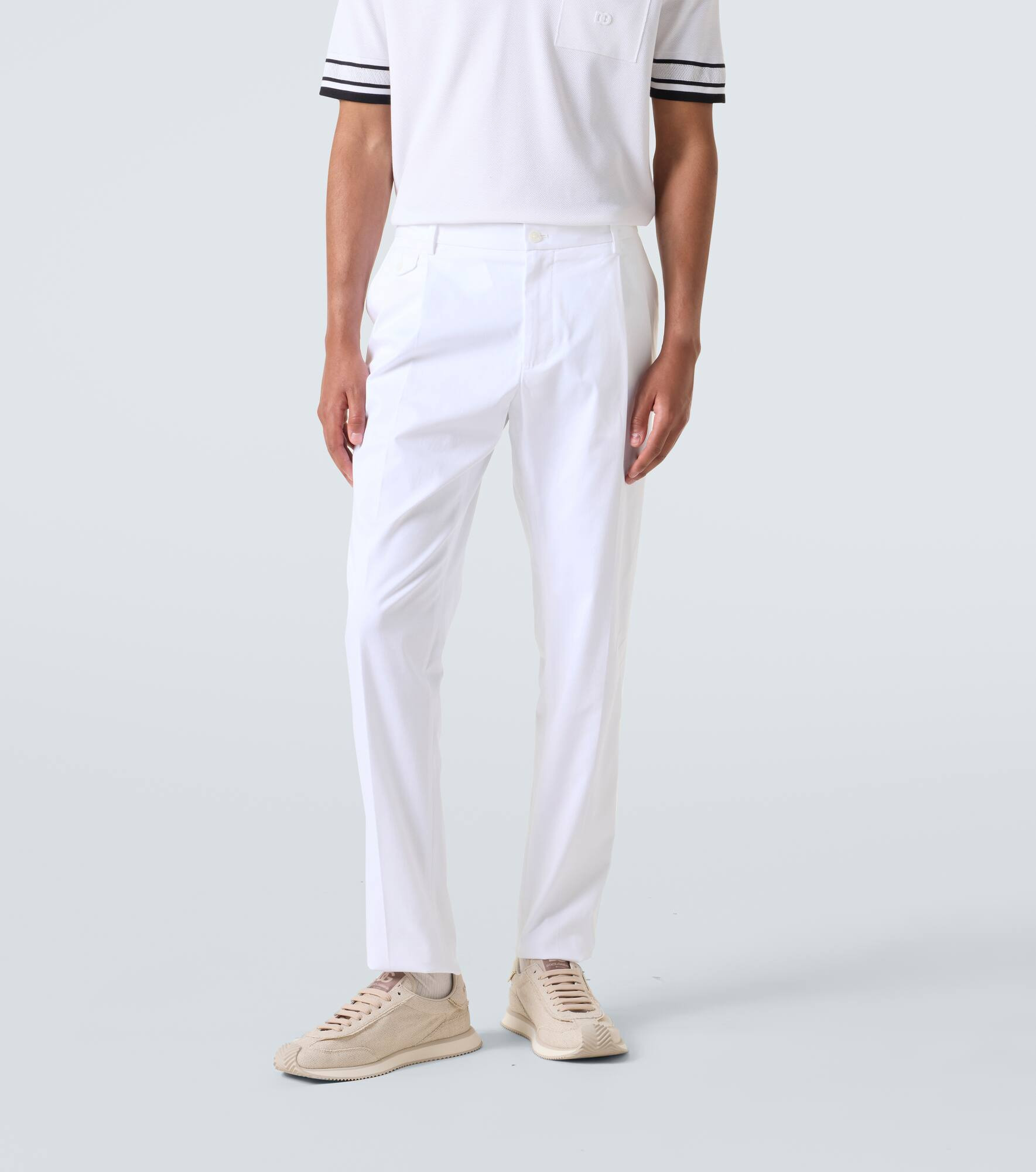 Cotton straight pants - 3