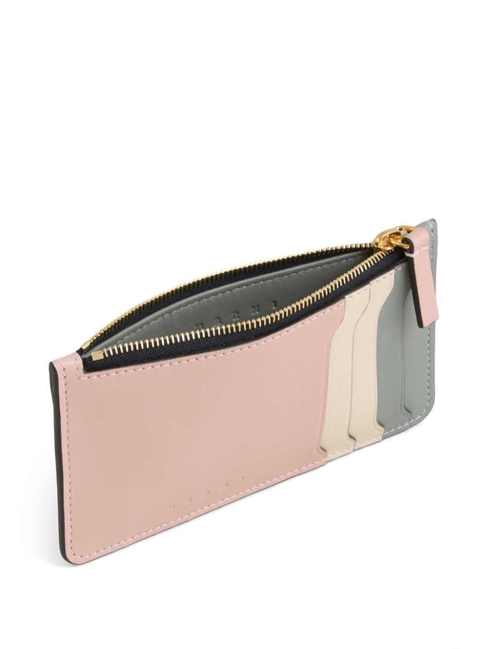embossed-logo cardholder - 4