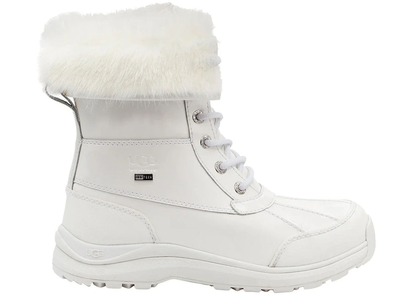 UGG Adirondack III Patent Boot White (Women's) - 1