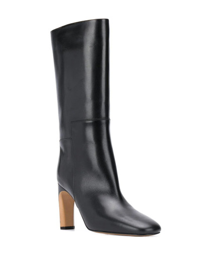 Jil Sander block-heel pull-on boots outlook