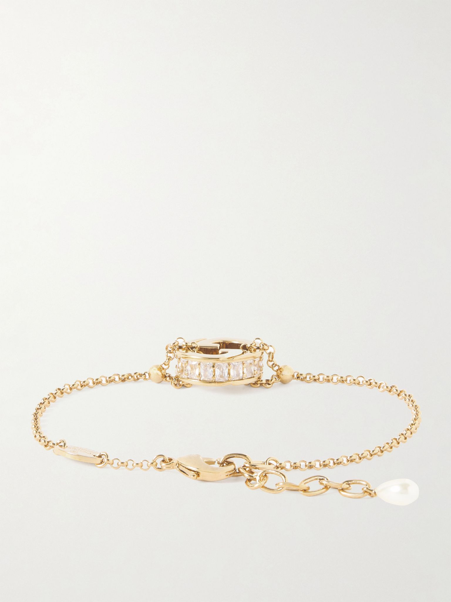 Blondie gold-tone crystal bracelet Gold - 3