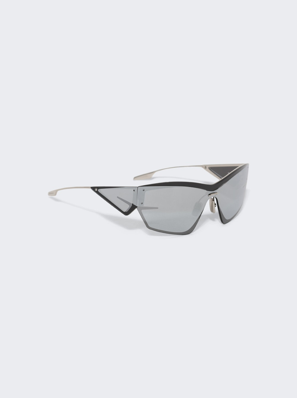 Giv Cut Sunglasses Shiny Palladium And Smoke Mirror - 4
