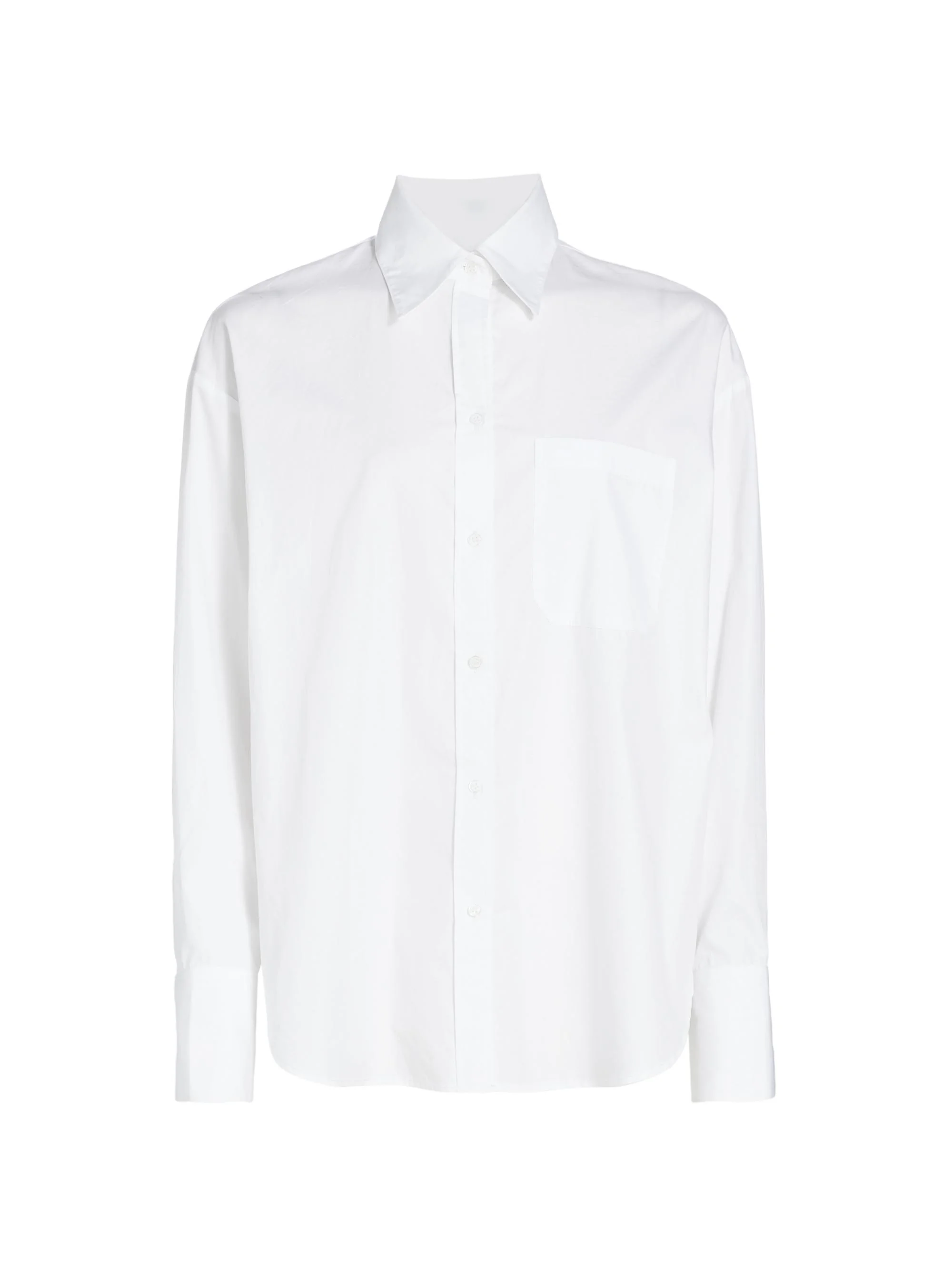 Women's Big Joe Cotton Shirt - White - 1