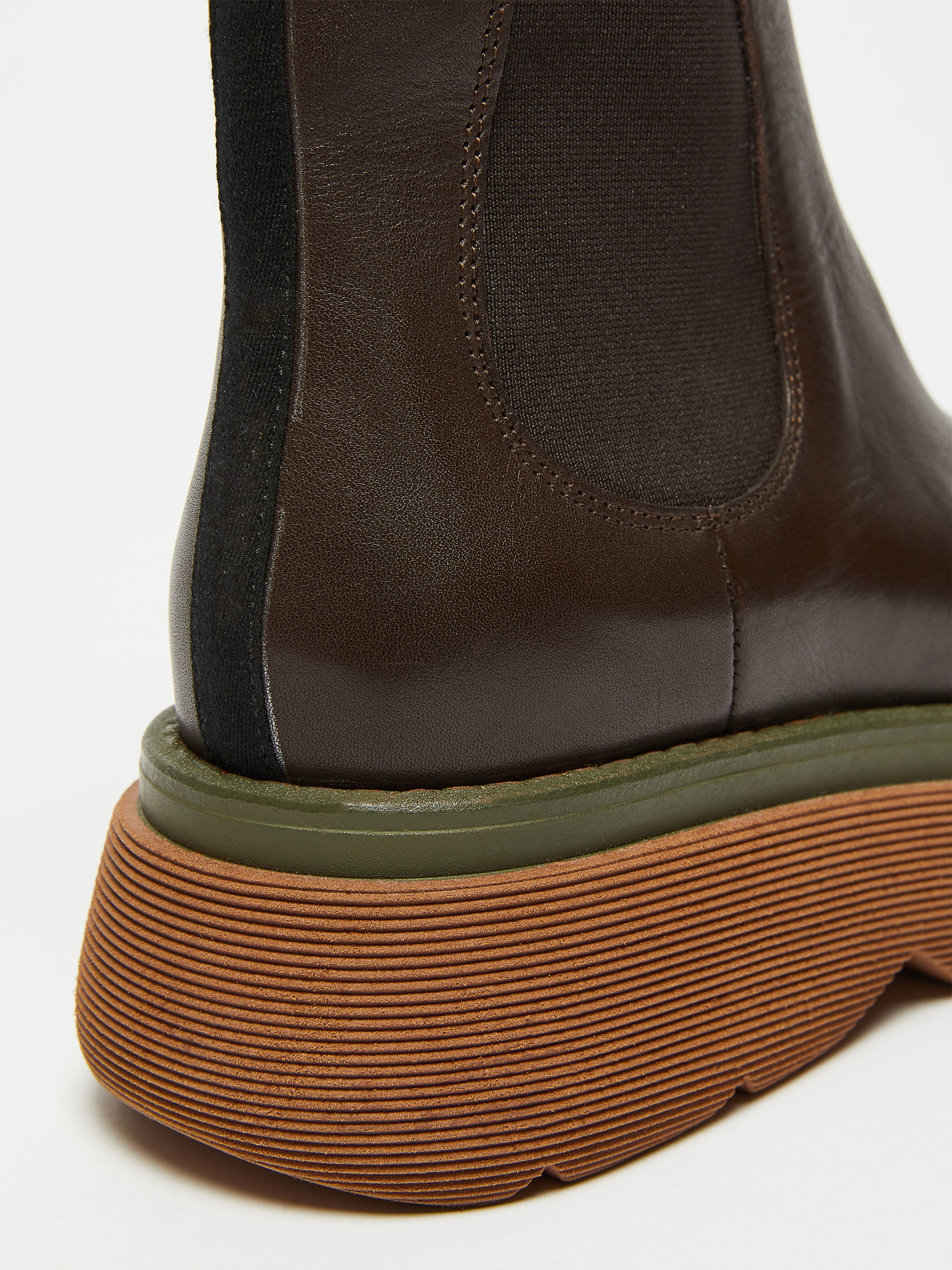 CALAMAI Leather ankle boots - 4