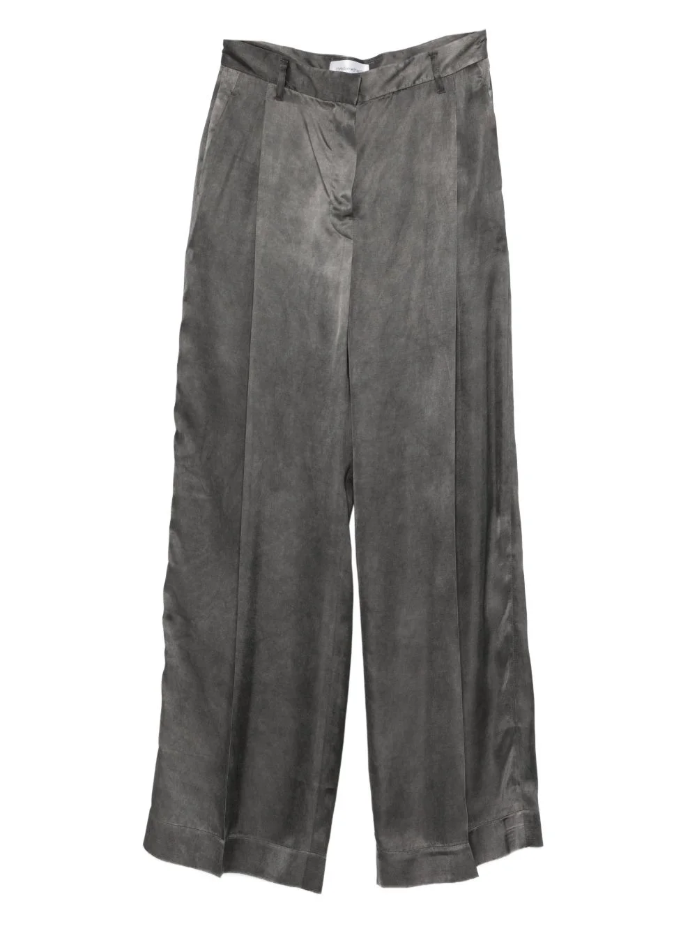 Pama pleated satin trousers - 1
