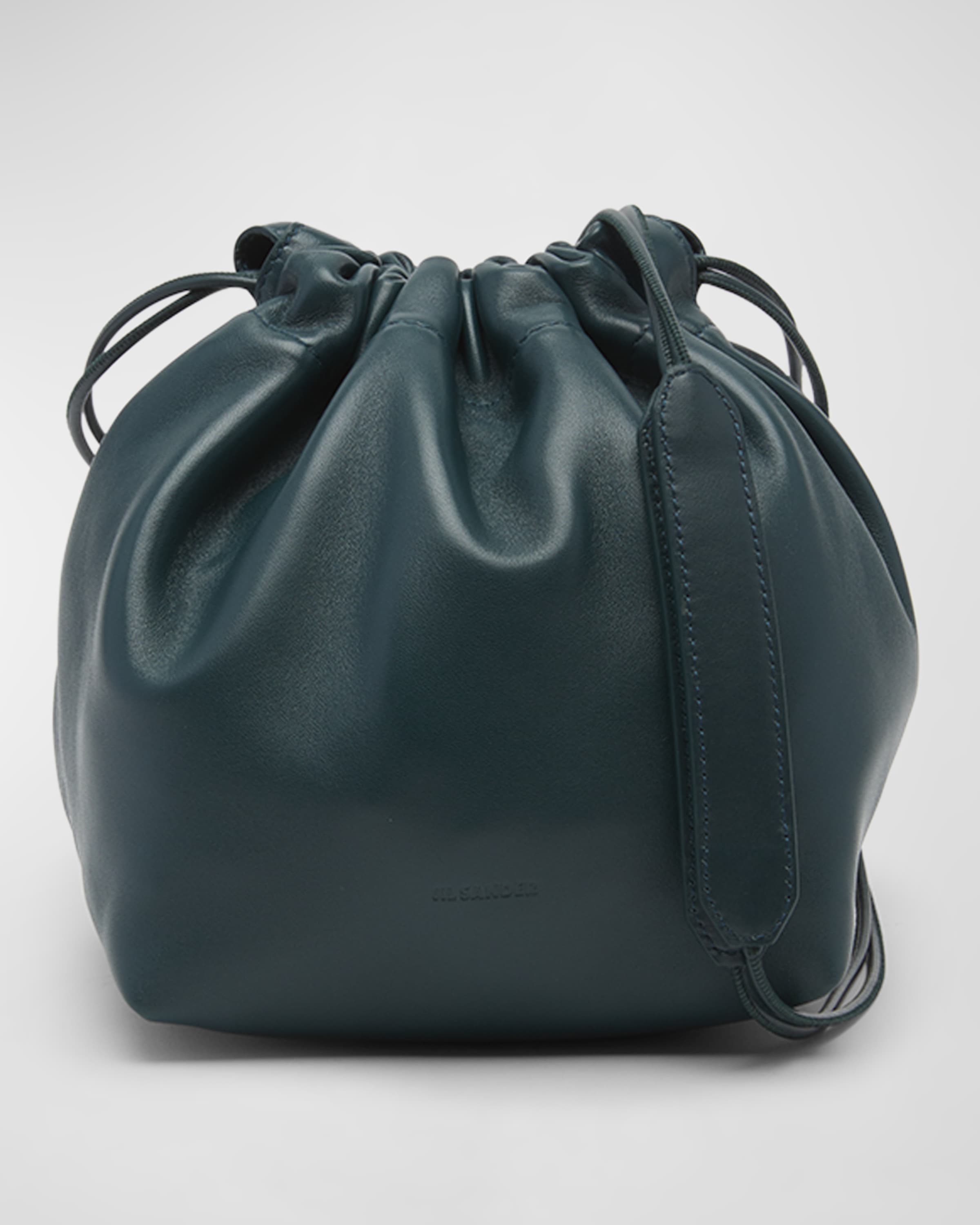 Dumpling Lambskin Leather Shoulder Bag - 1