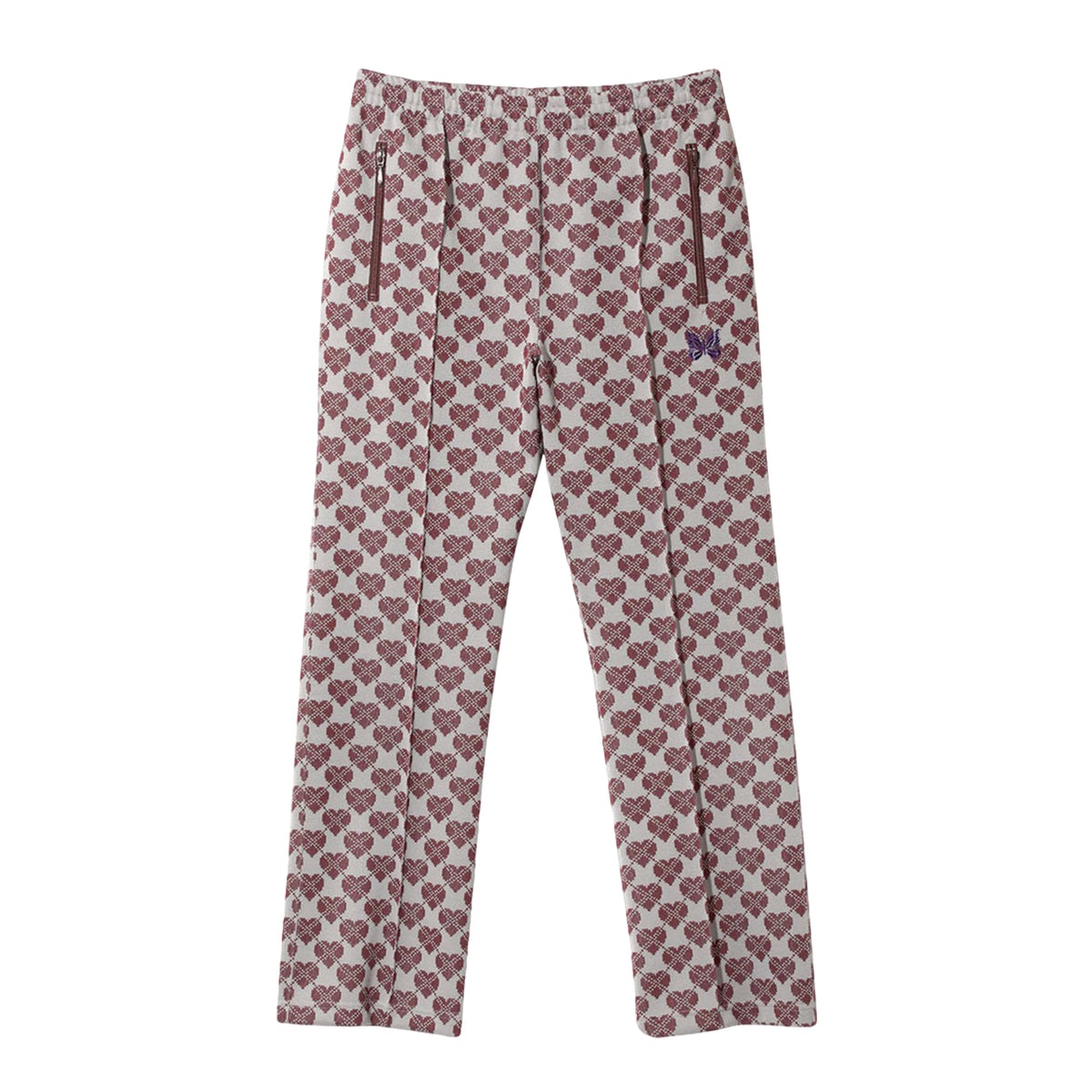 TRACK PANTS - POLY JQ. (HEART PRINT) - 1