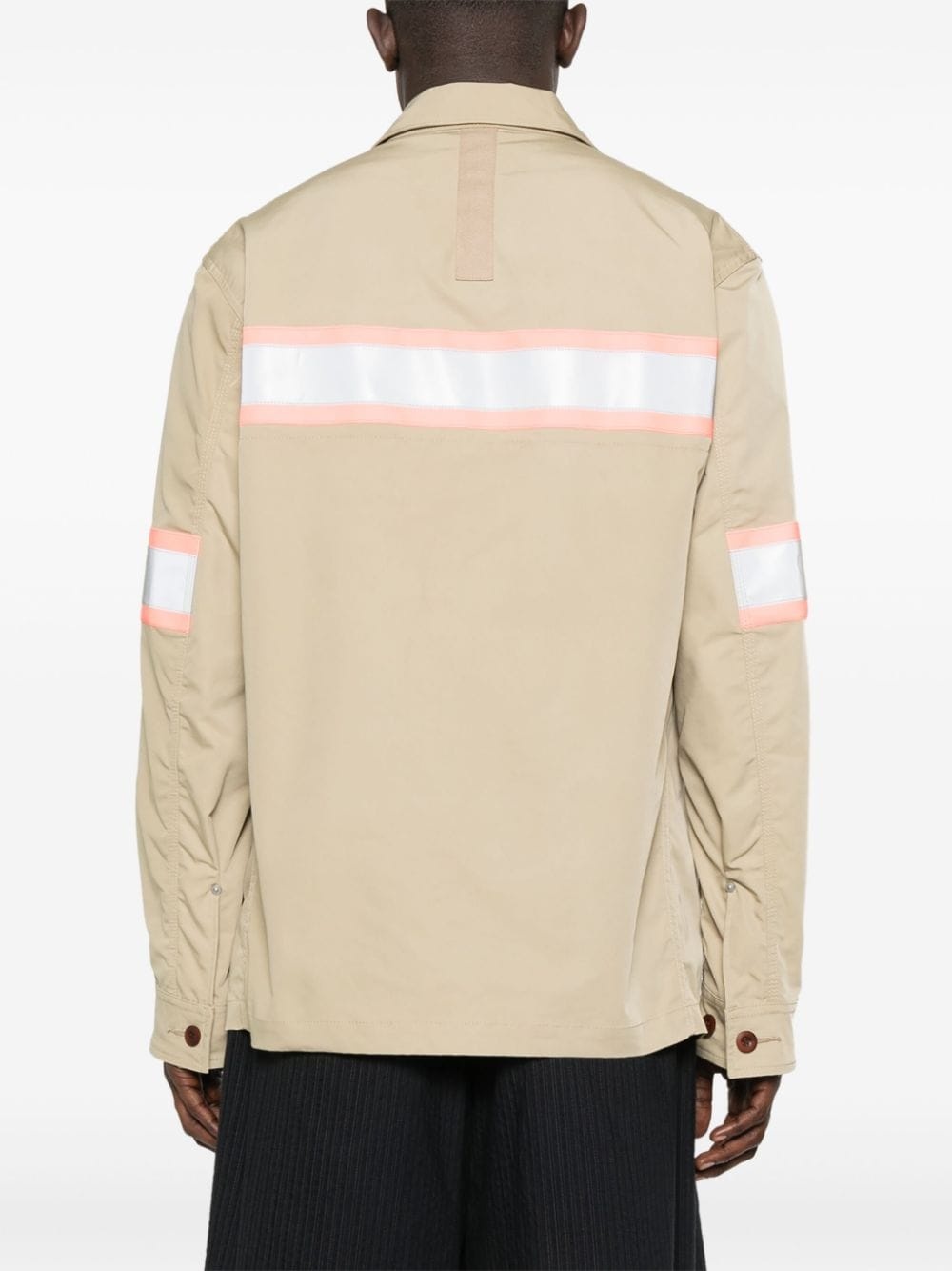 reflective-detail jacket - 4