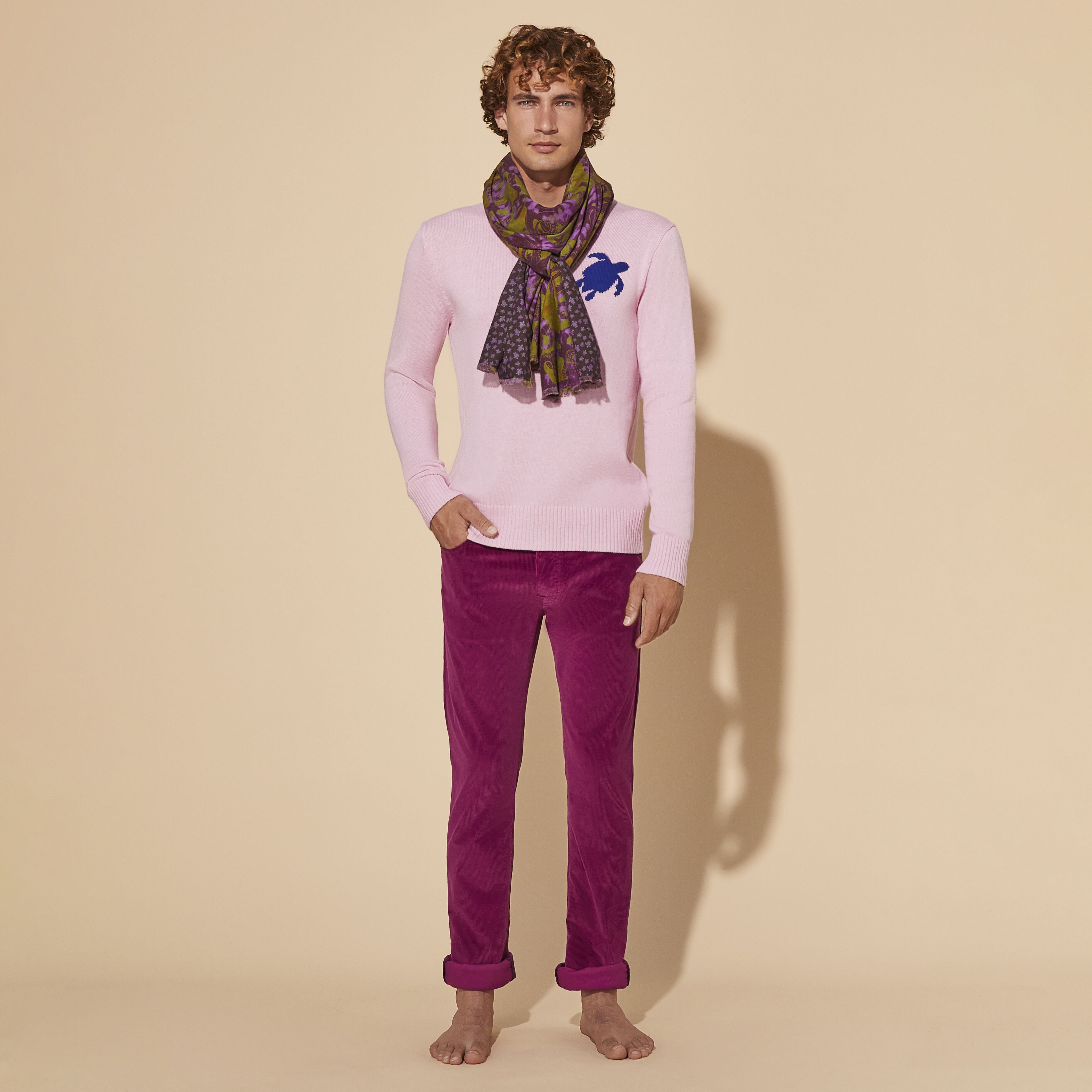 Men 5-Pockets Corduroy Pants 1500 lines - 5