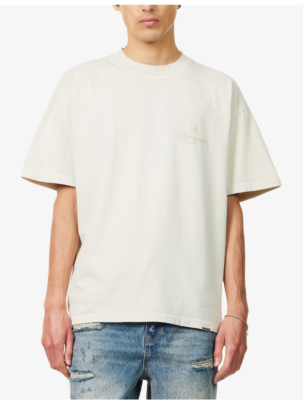 Grand Vintage Brand-Print Cotton-Jersey T-Shirt - 3