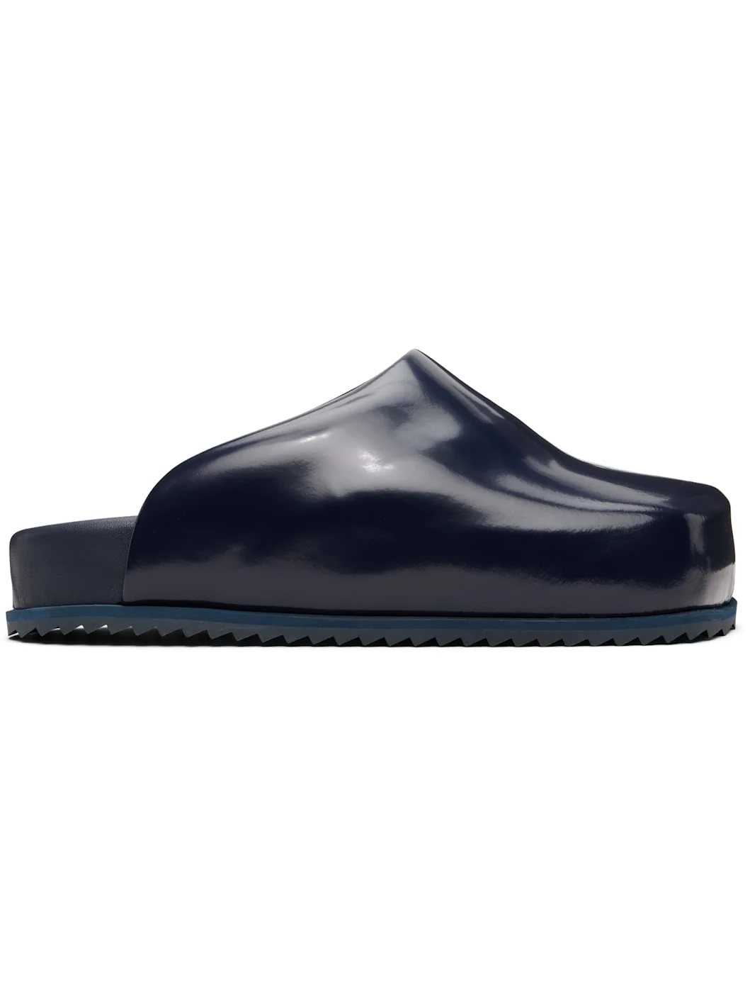 Navy Truck Slide Loafers - 1