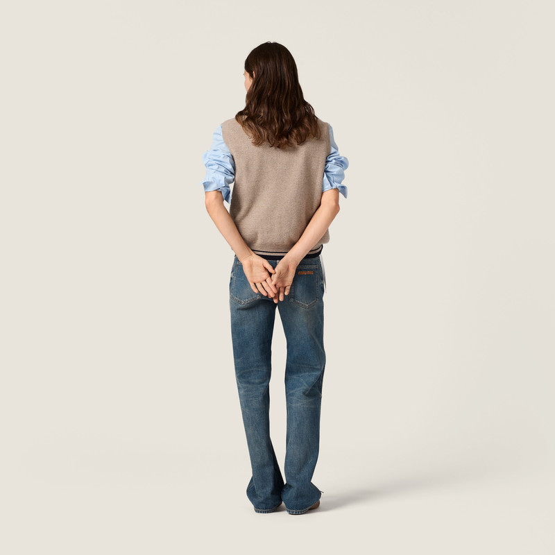 Cashmere vest 3