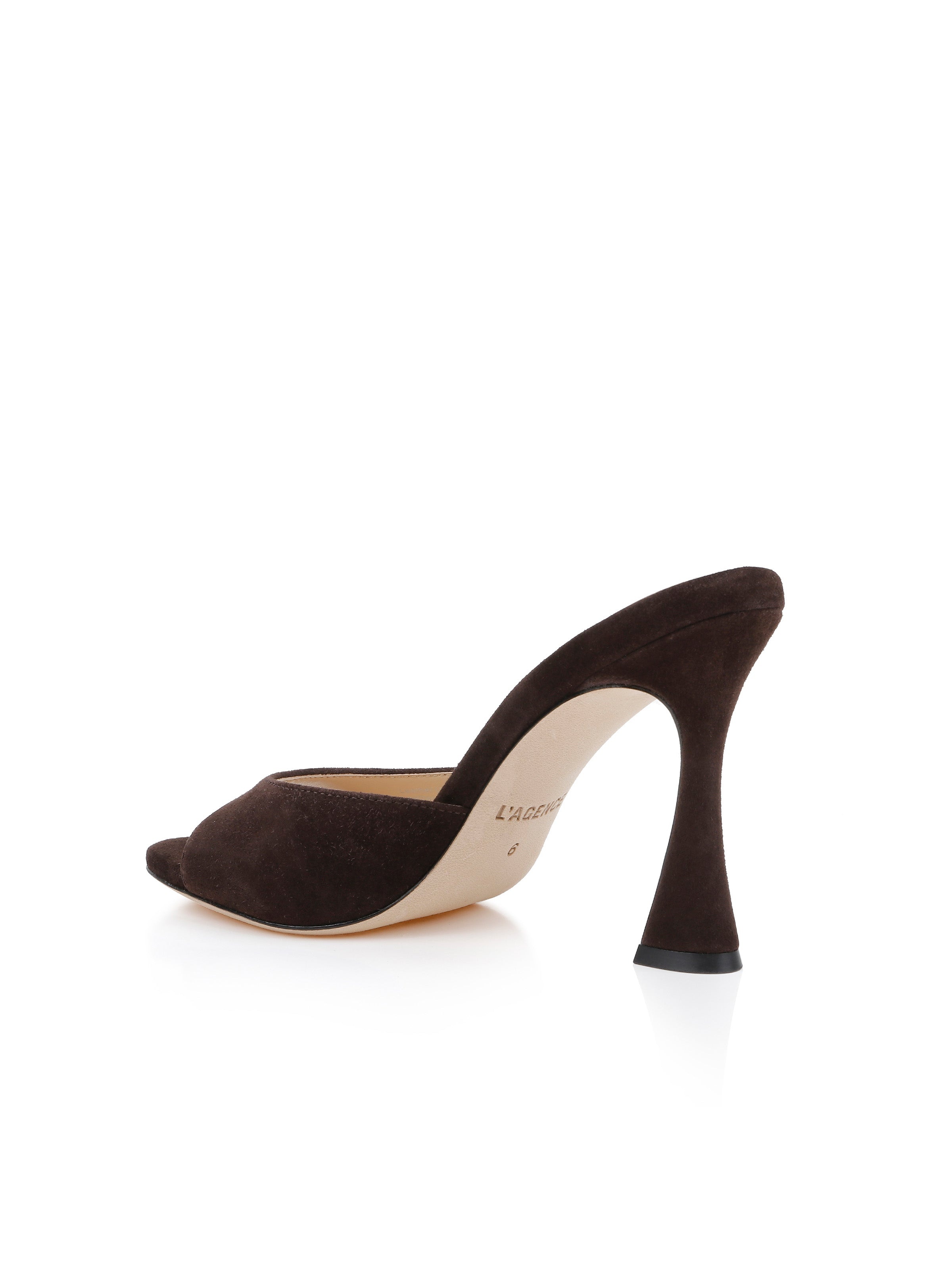 Avery Suede Open-Toe Mule - 3