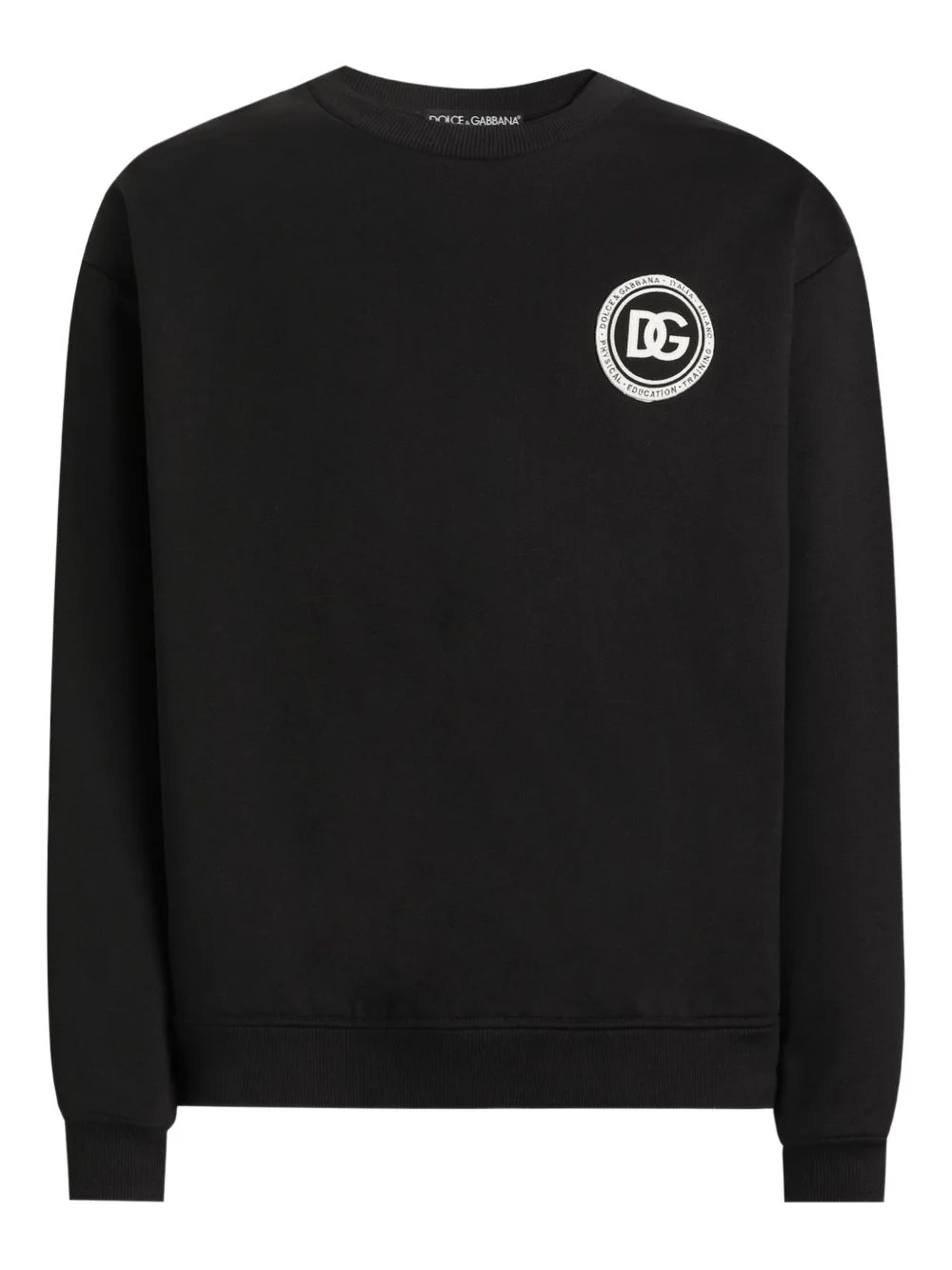 logo patch sweatshirt - 1
