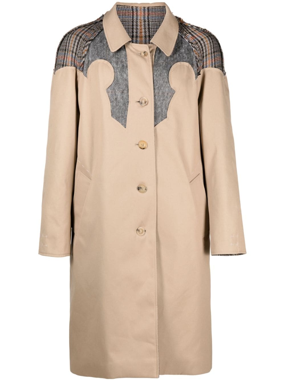 The Décortiqué reversible trench coat - 1