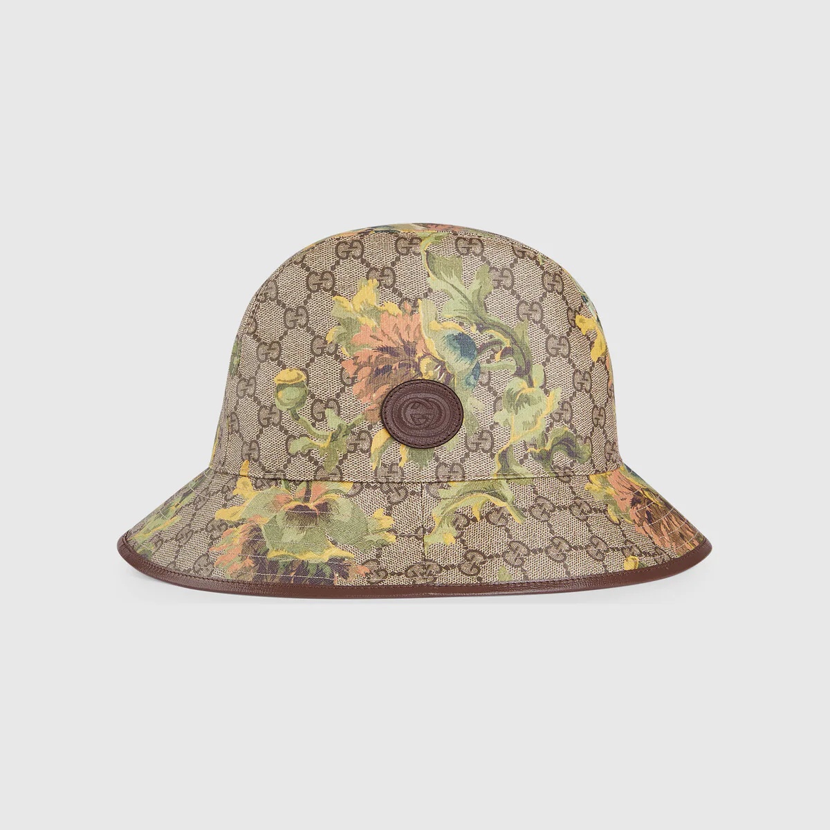 GG carnation print bucket hat - 4