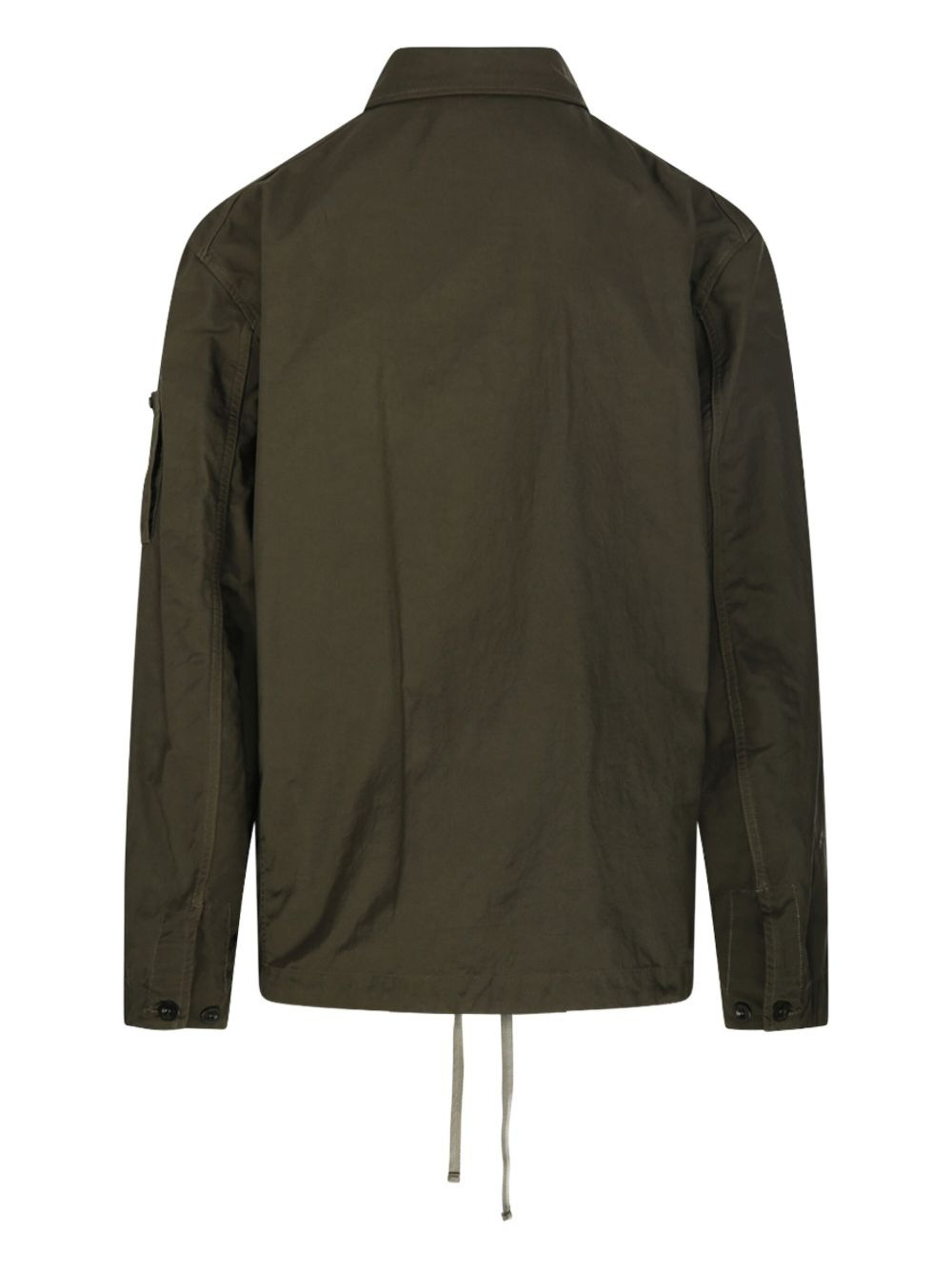 multi-pocket drawstring jacket - 2