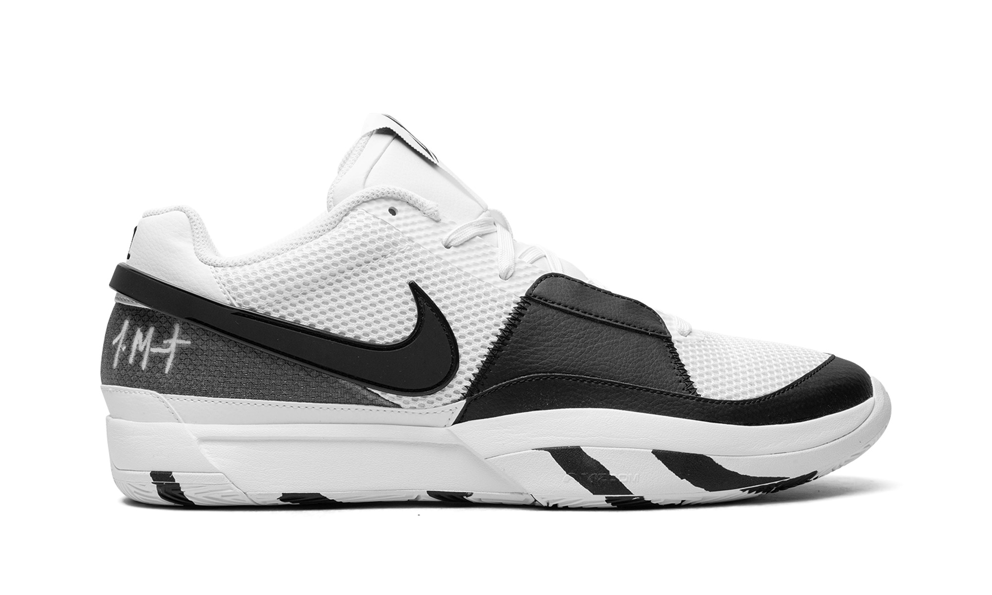 Nike Ja 1 "WHITE BLACK" - 6
