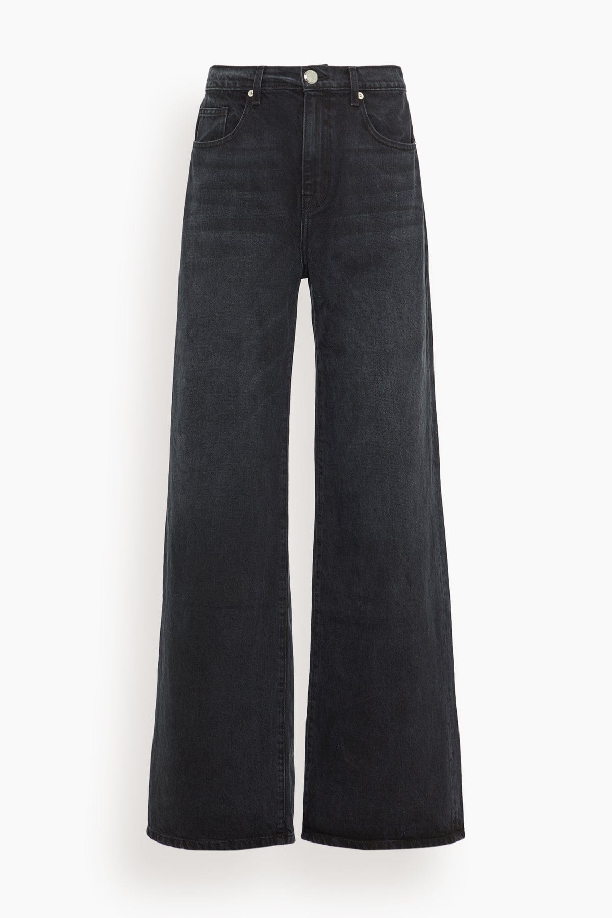 The Callan Wide Leg Pant in Vintage Black - 1