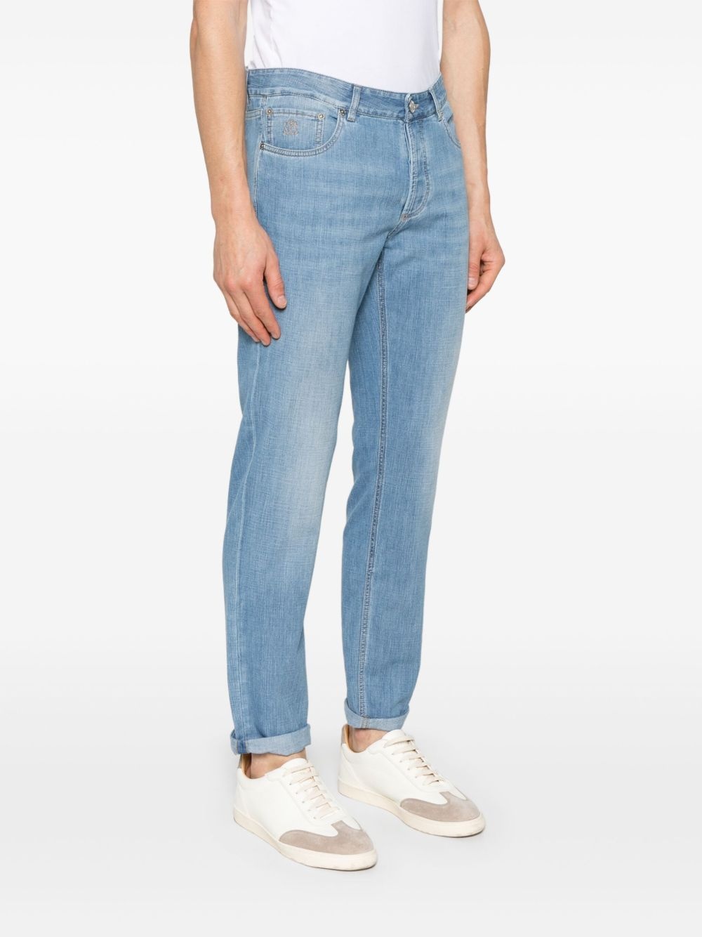 cuffed-hem jeans - 3