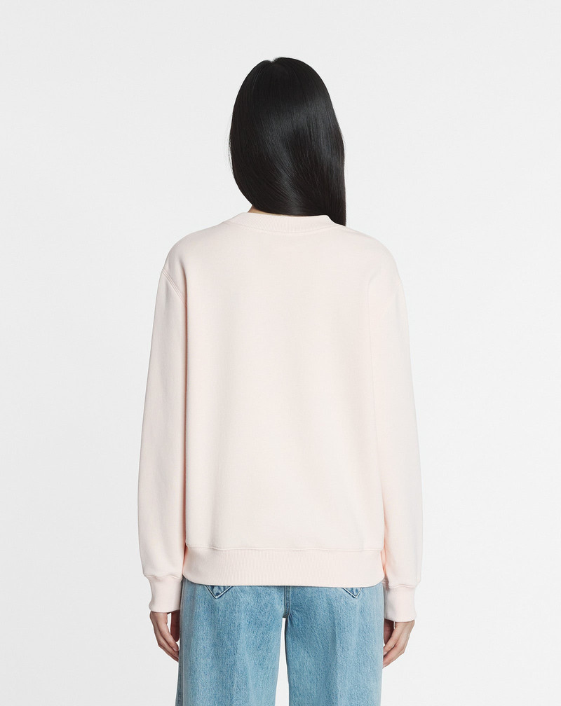 LANVIN EMBROIDERED SWEATSHIRT 4