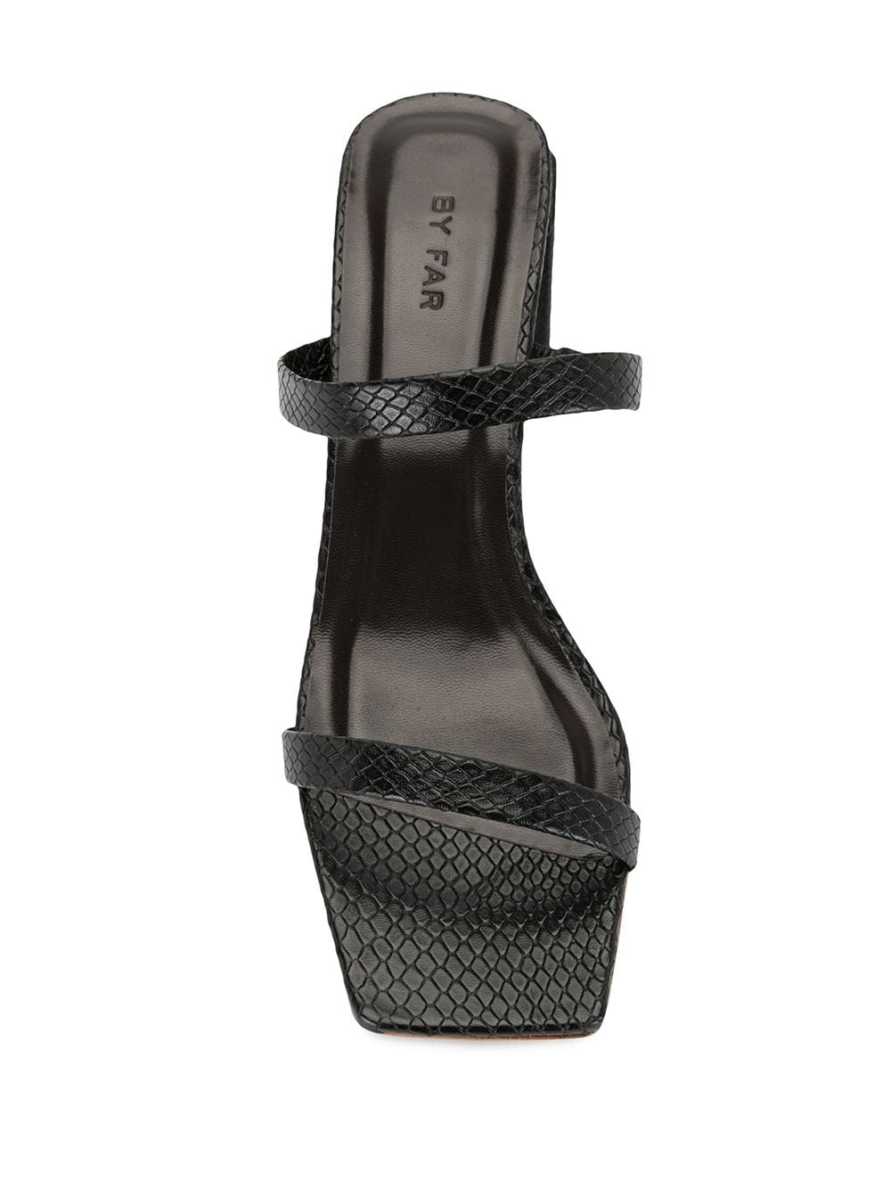 Tanya snake-print sandals - 4