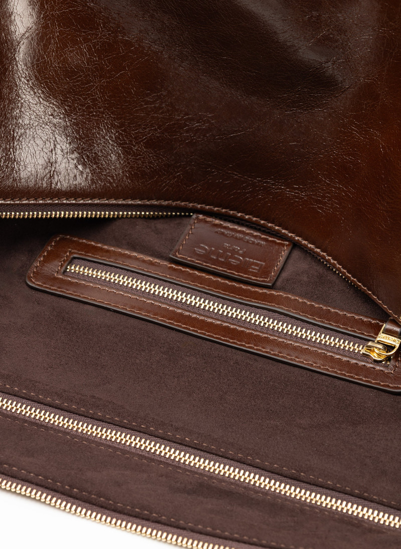 Trousse Large Vintage Leather Chestnut 4