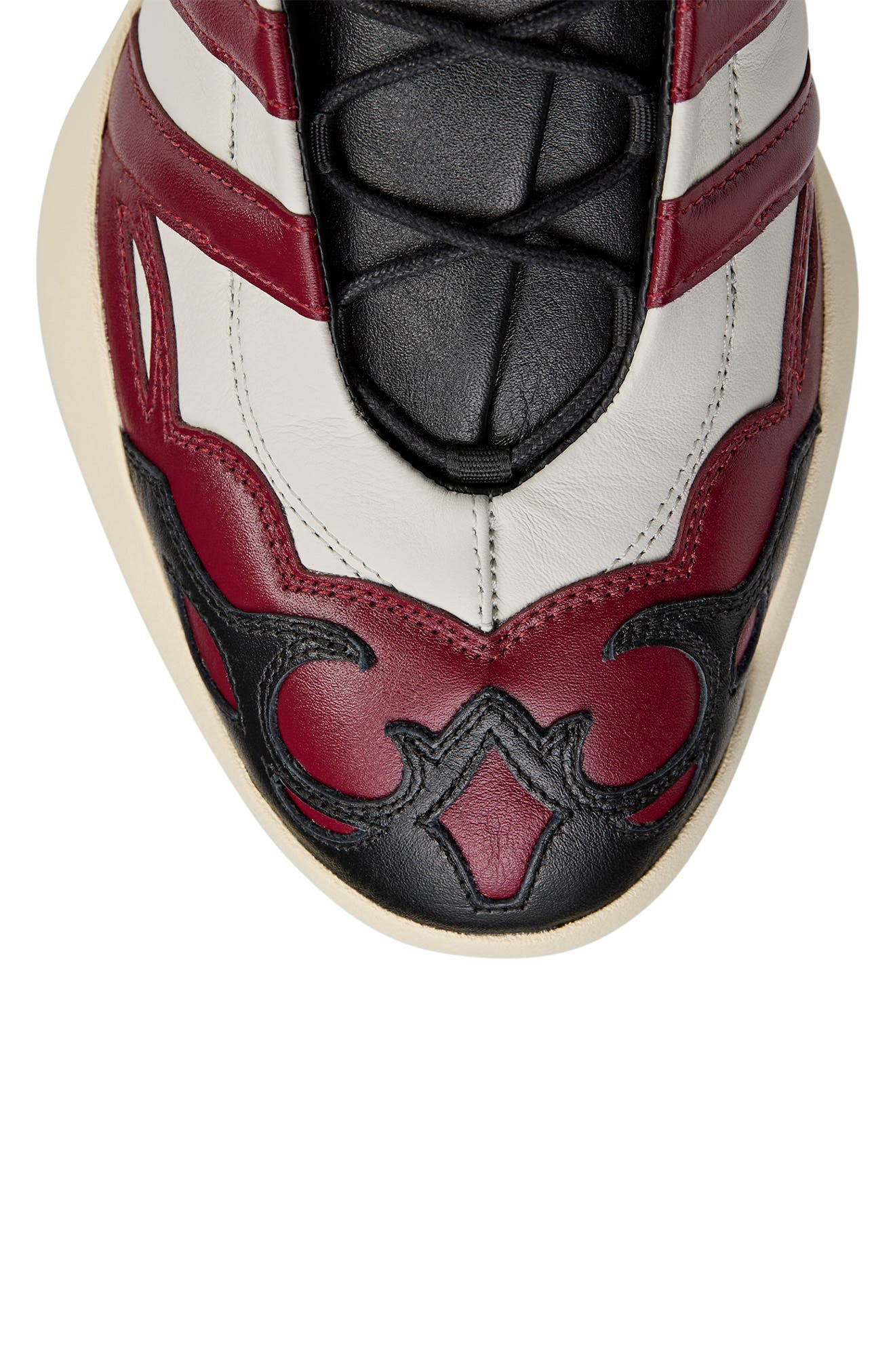 Y-3 Gender Inclusive Regu Sneaker in Orbit Grey/Burgundy/Black at Nordstrom - 9