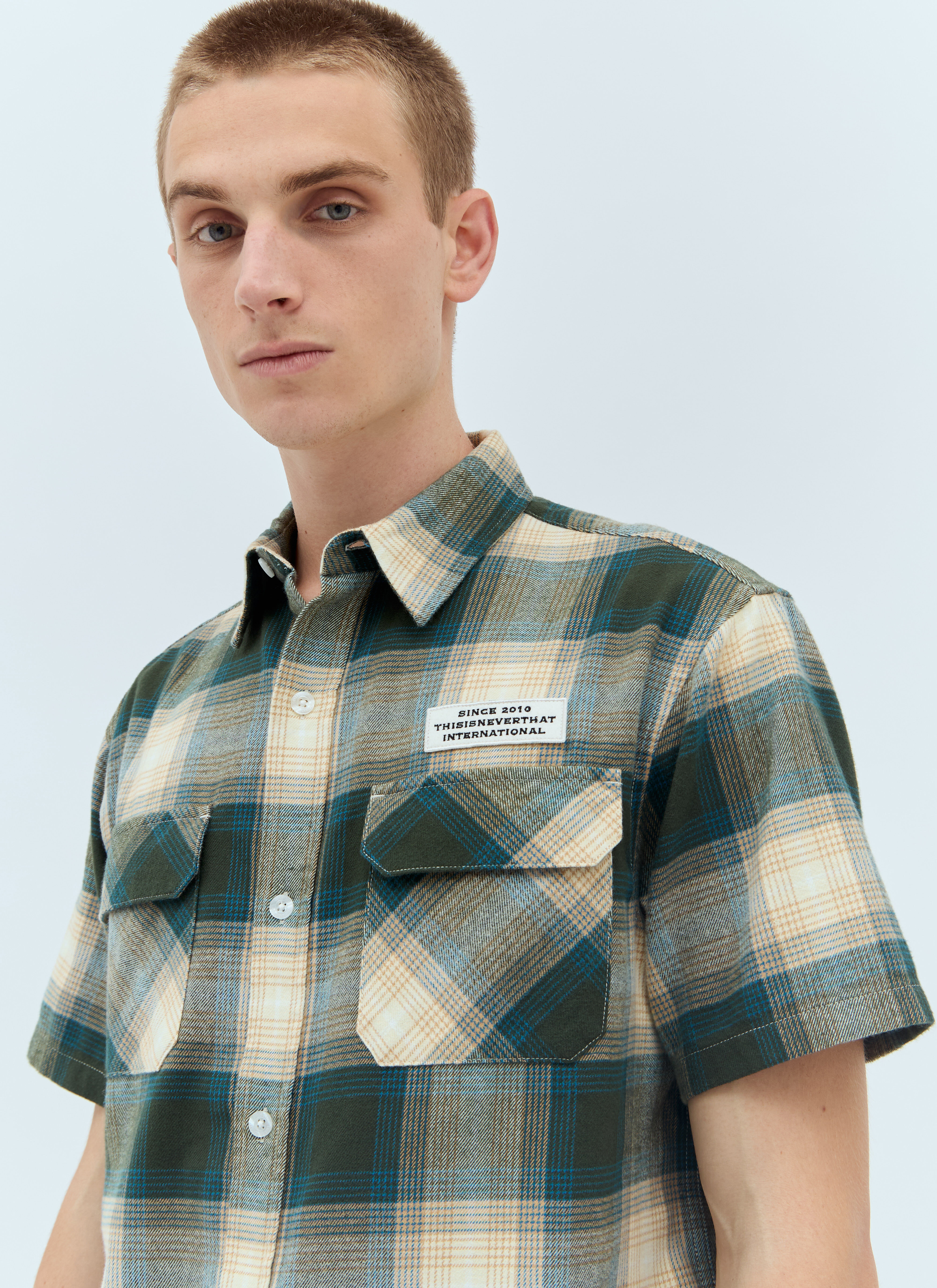 Ombre Check Shirt - 3