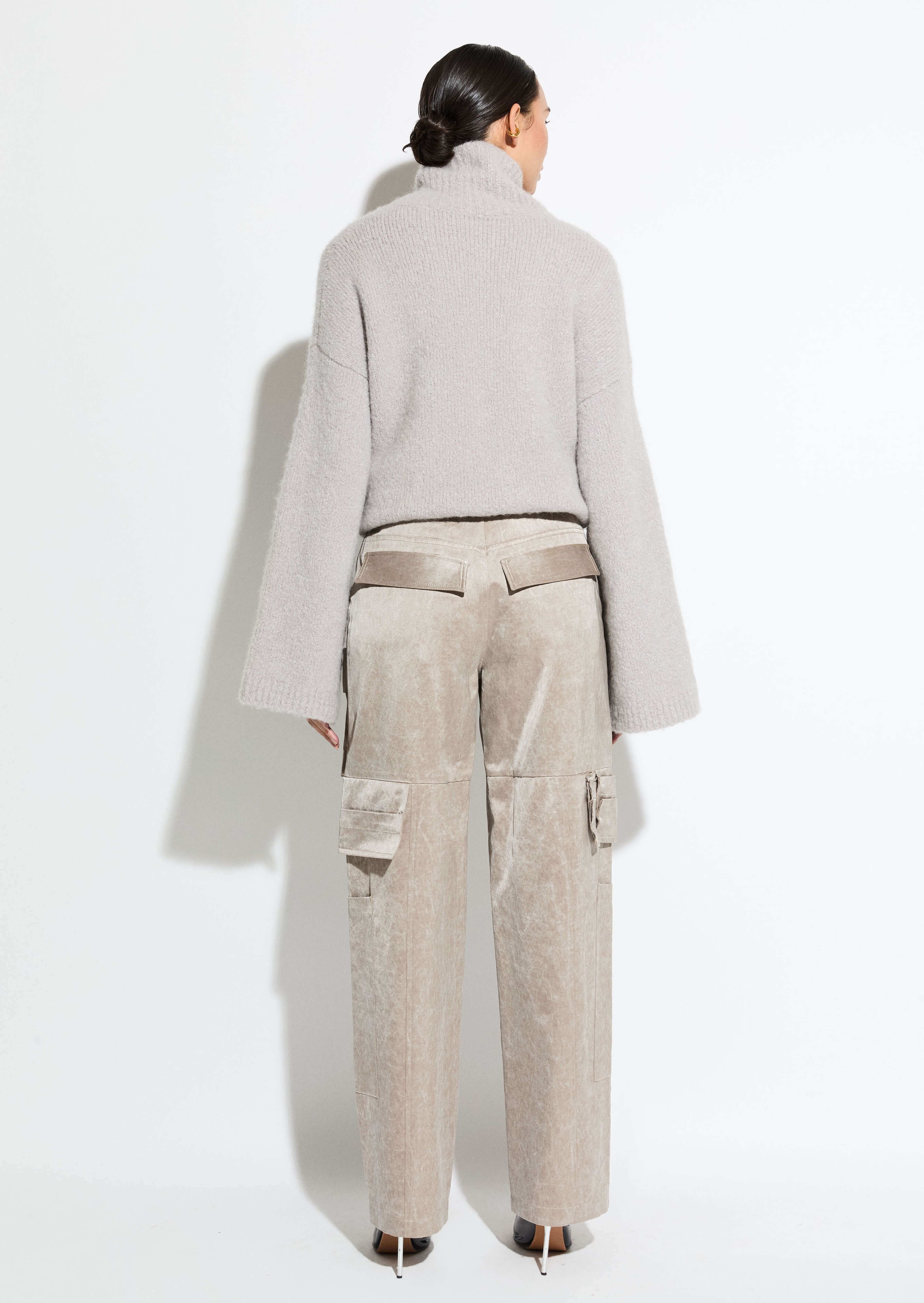 Washed Cotton Utility Pant - 3