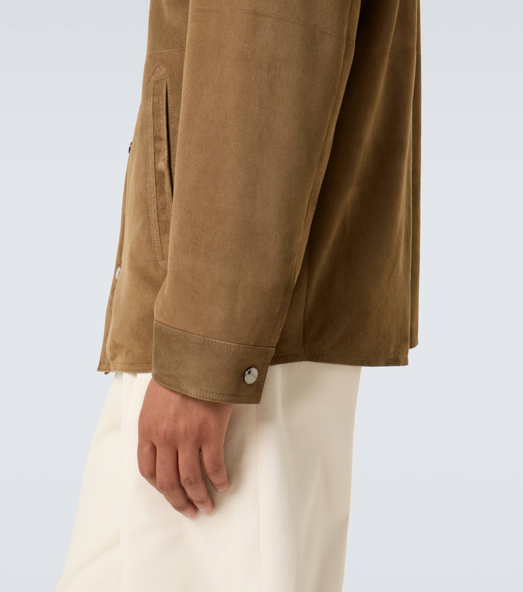 Suede overshirt - 6