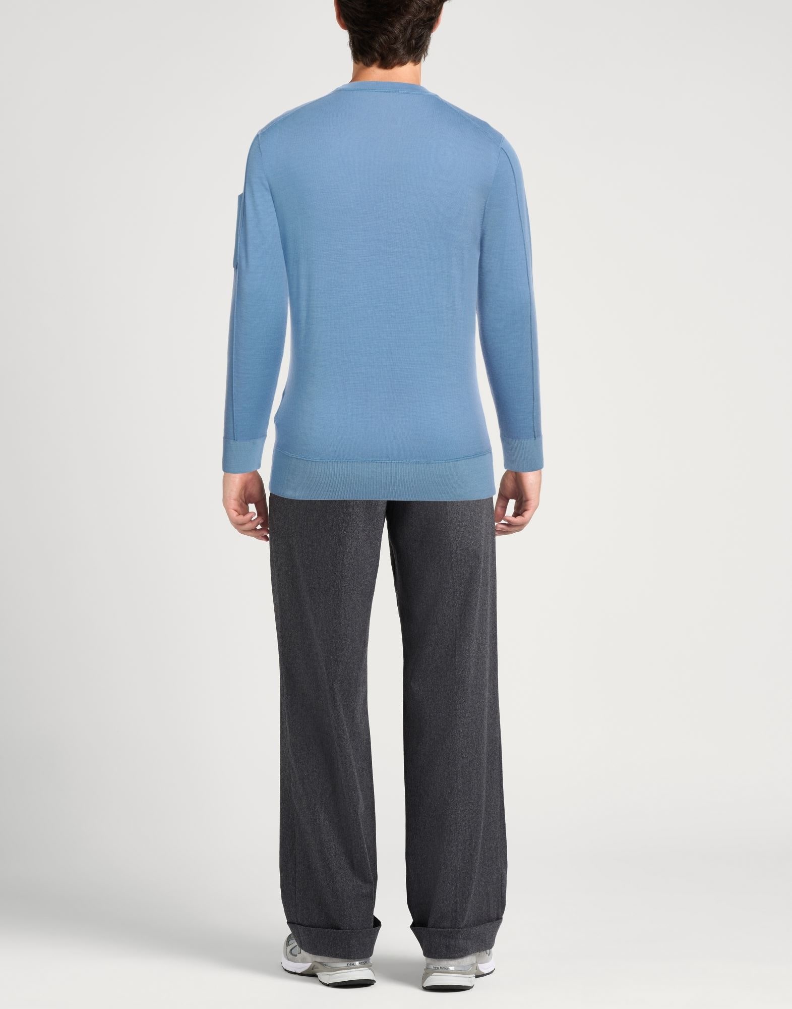 Military green Men's Sweater - 3